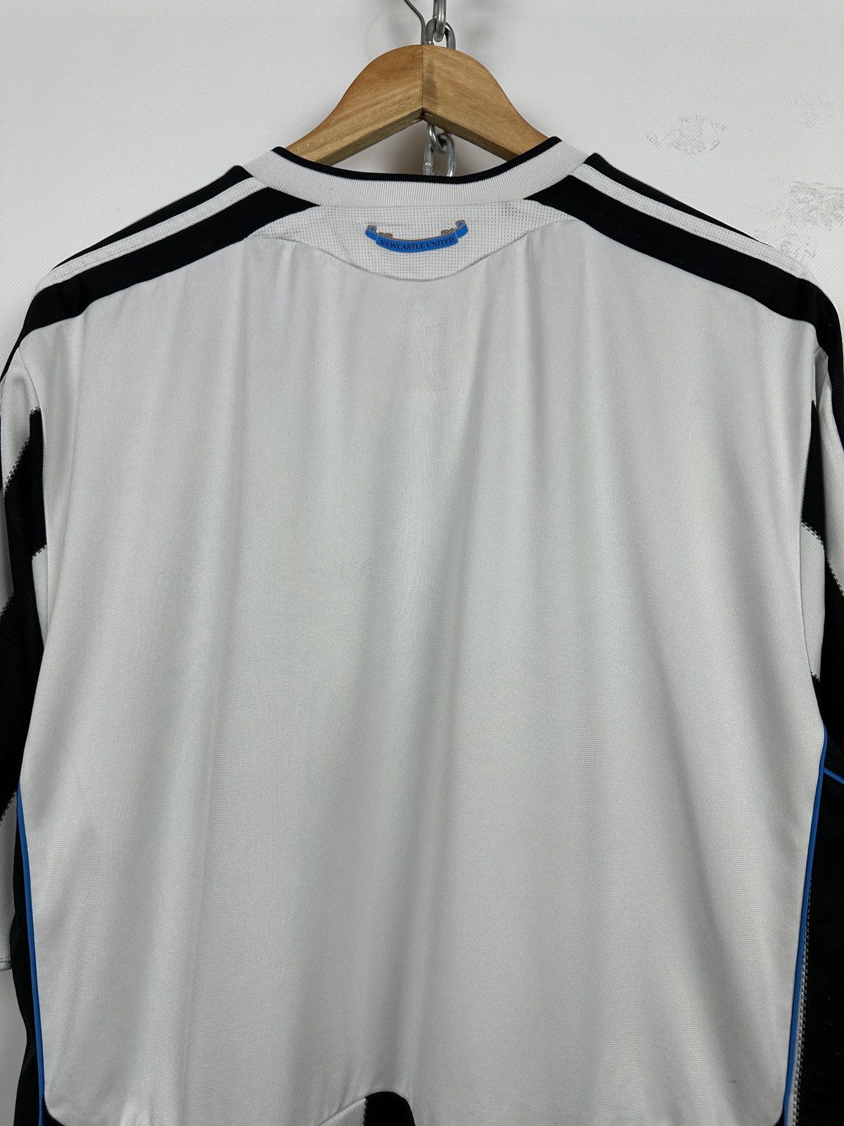 Adidas 2009/10 Adidas Newcastle United Vintage Soccer Jersey Size US XL / EU 56 / 4 - 17 Thumbnail