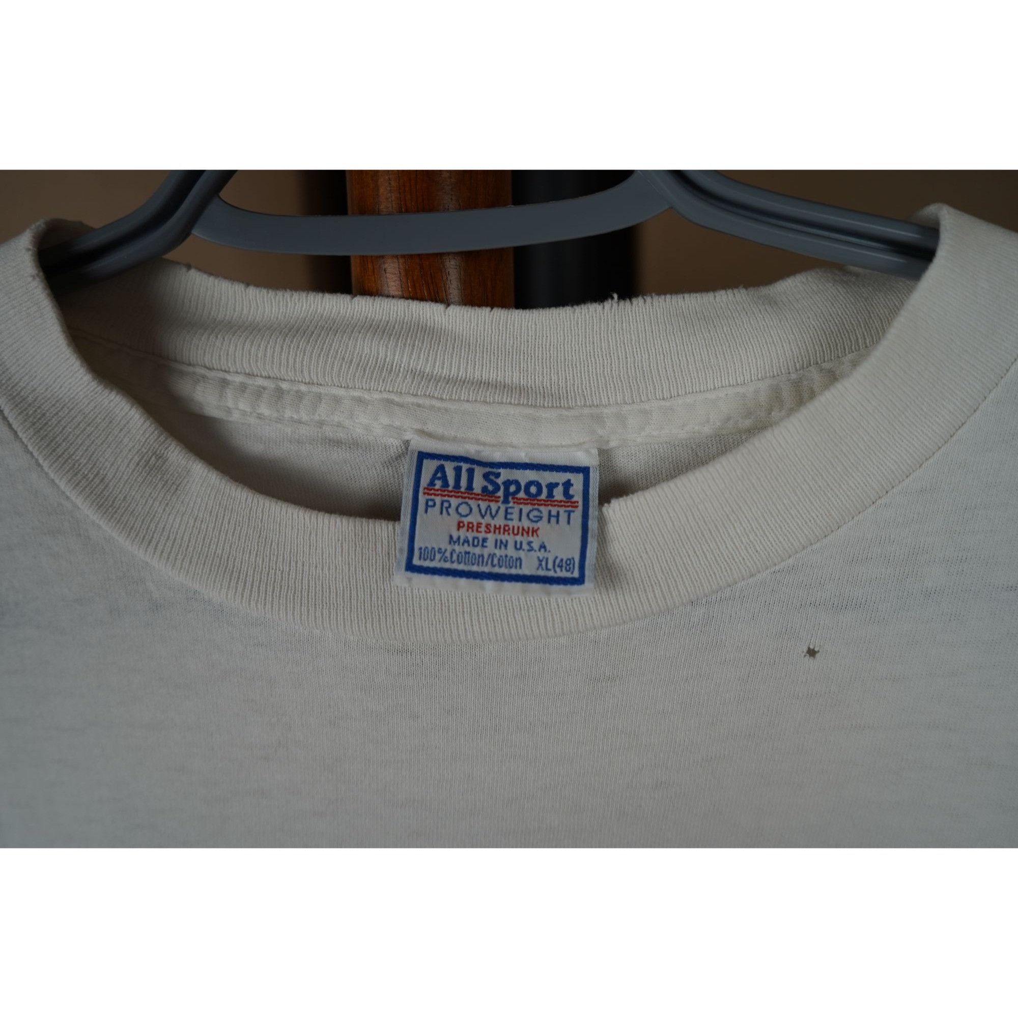 Vintage Vintage Kuk Sportswear Men's L White Tshirt #462 Size US L / EU 52-54 / 3 - 5 Thumbnail