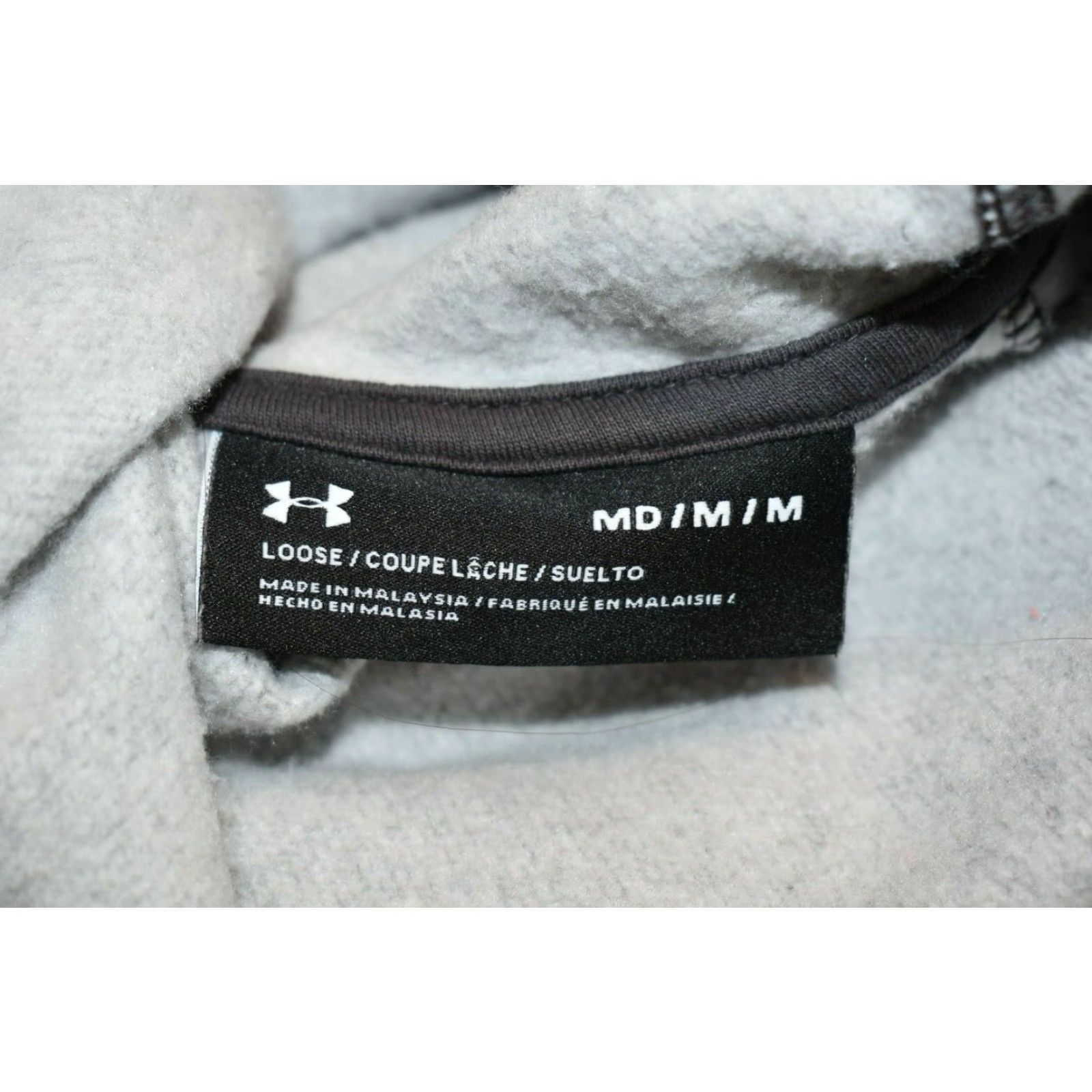 Under Armour Under Armour Hoodie Pullover Cowl Neck Womens Medium Gray Activewear Casual Size M / US 6-8 / IT 42-44 - 3 Thumbnail