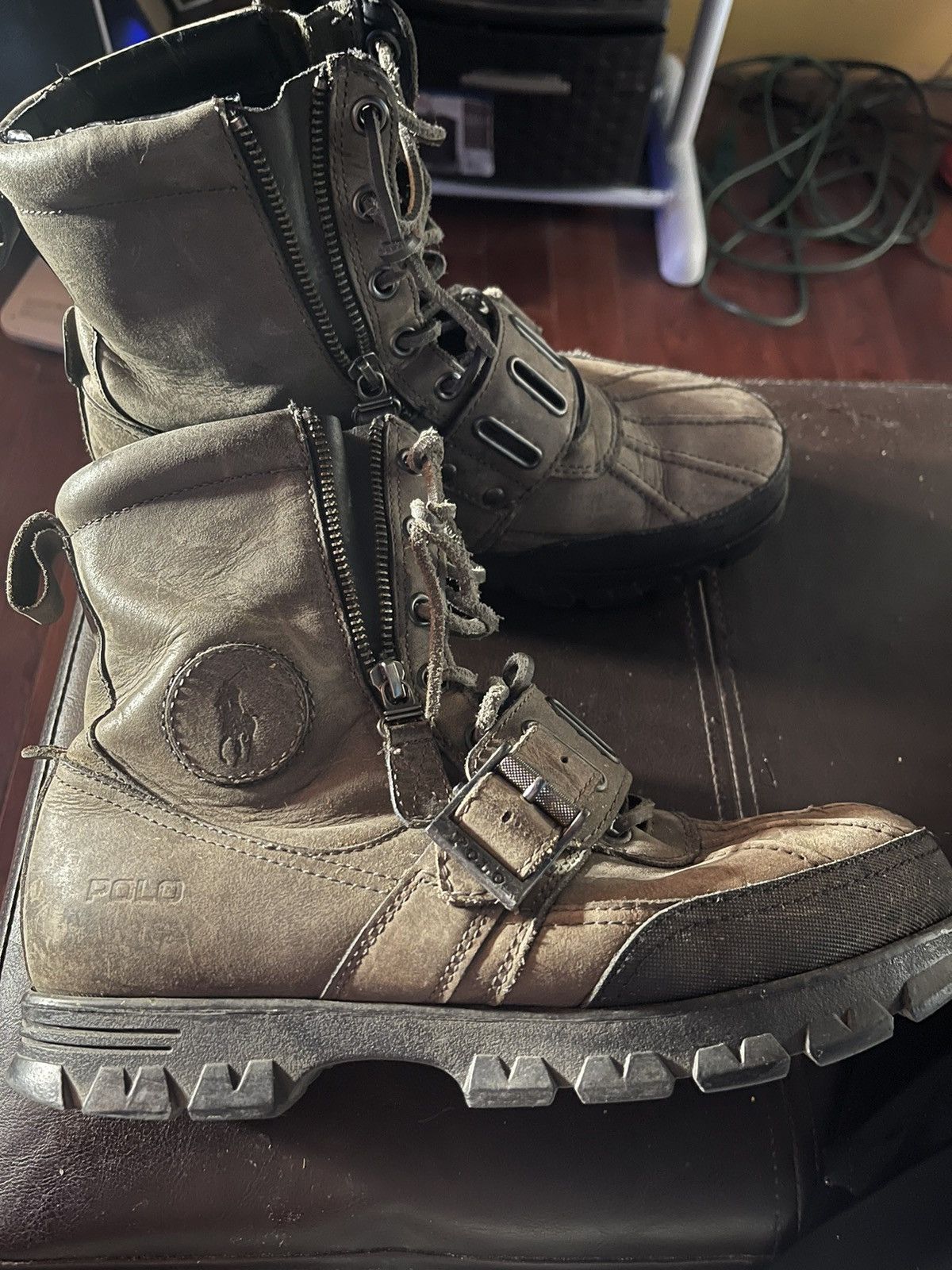 Polo Ralph Lauren × Ralph Lauren × Vintage Vintage Polo boots Size US 9.5 / EU 42-43 - 1 Thumbnail