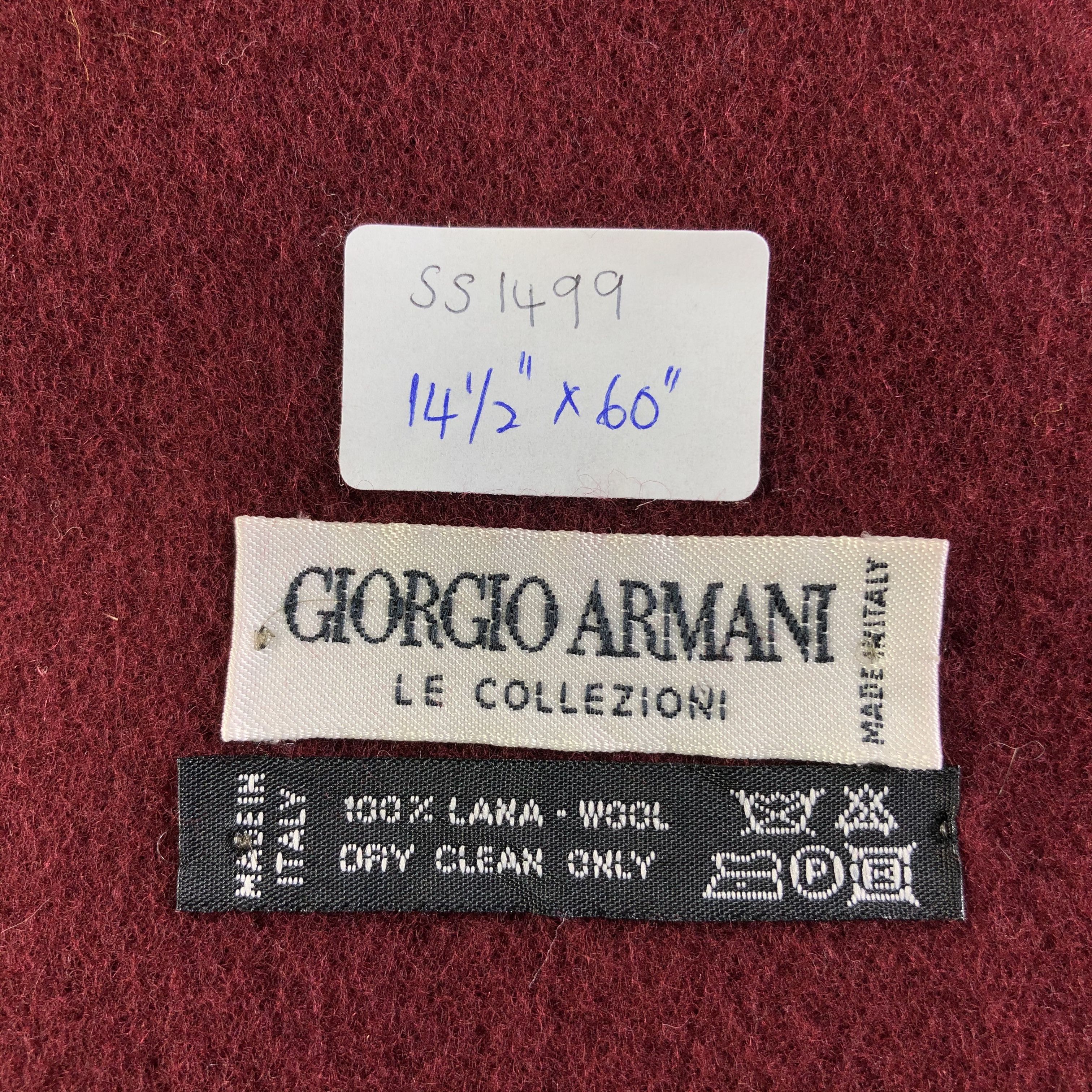 Giorgio Armani Giorgio Armani Scarf / Muffler / Neckwear SS1499 Size ONE SIZE - 12 Thumbnail