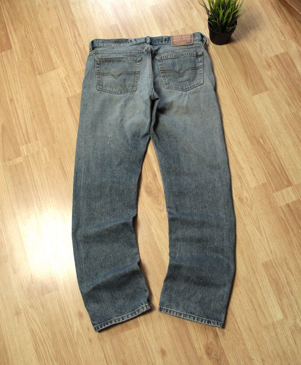 Diesel 🔥 Diesel Industry Dirty Washed Denim Vintage Jeans Pants Size US 31 - 2 Thumbnail