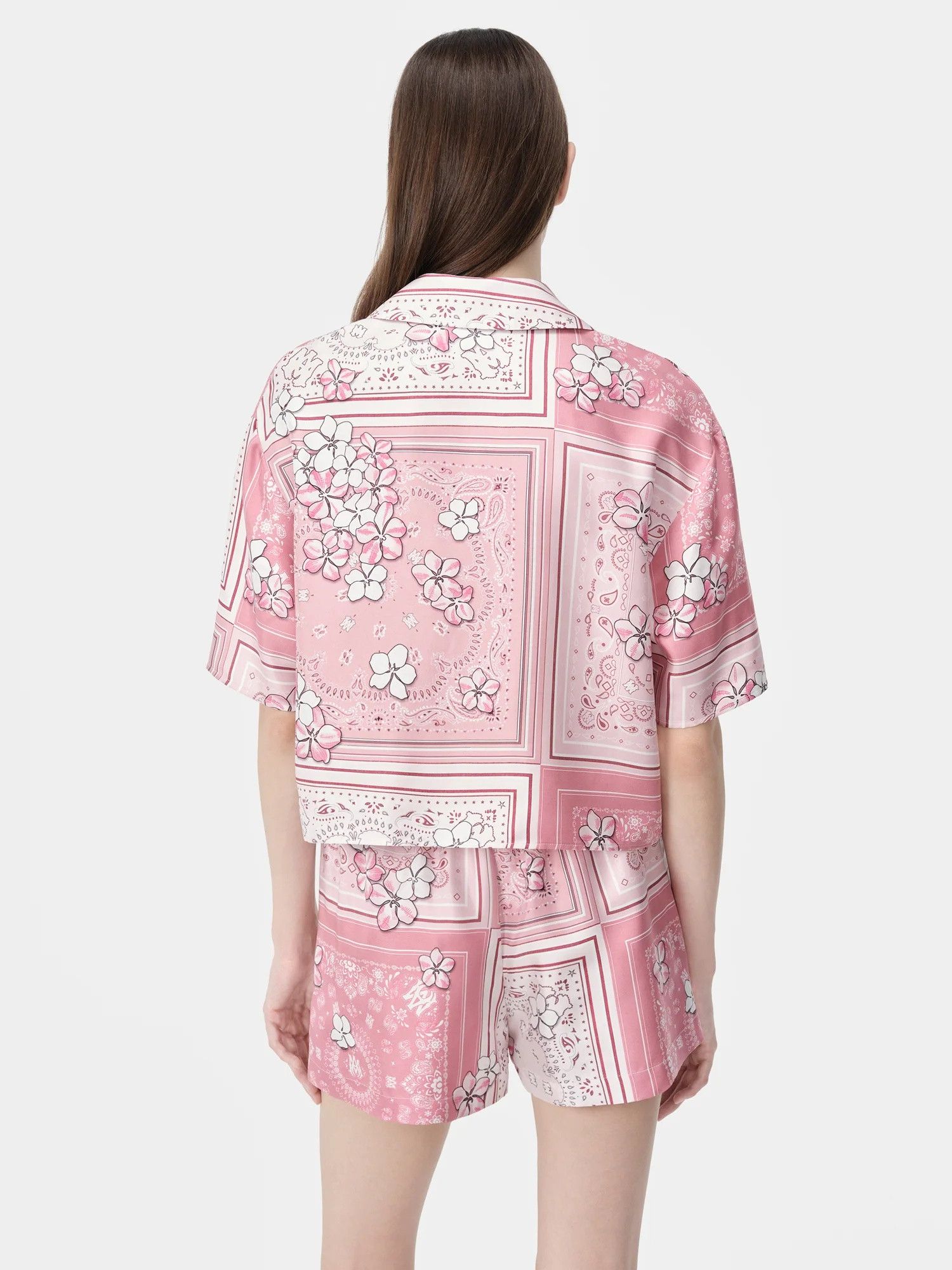 Amiri o1orln1025 Bandana Floral Shirt in Multicolor Size XL / US 12-14 / IT 48-50 - 4 Thumbnail