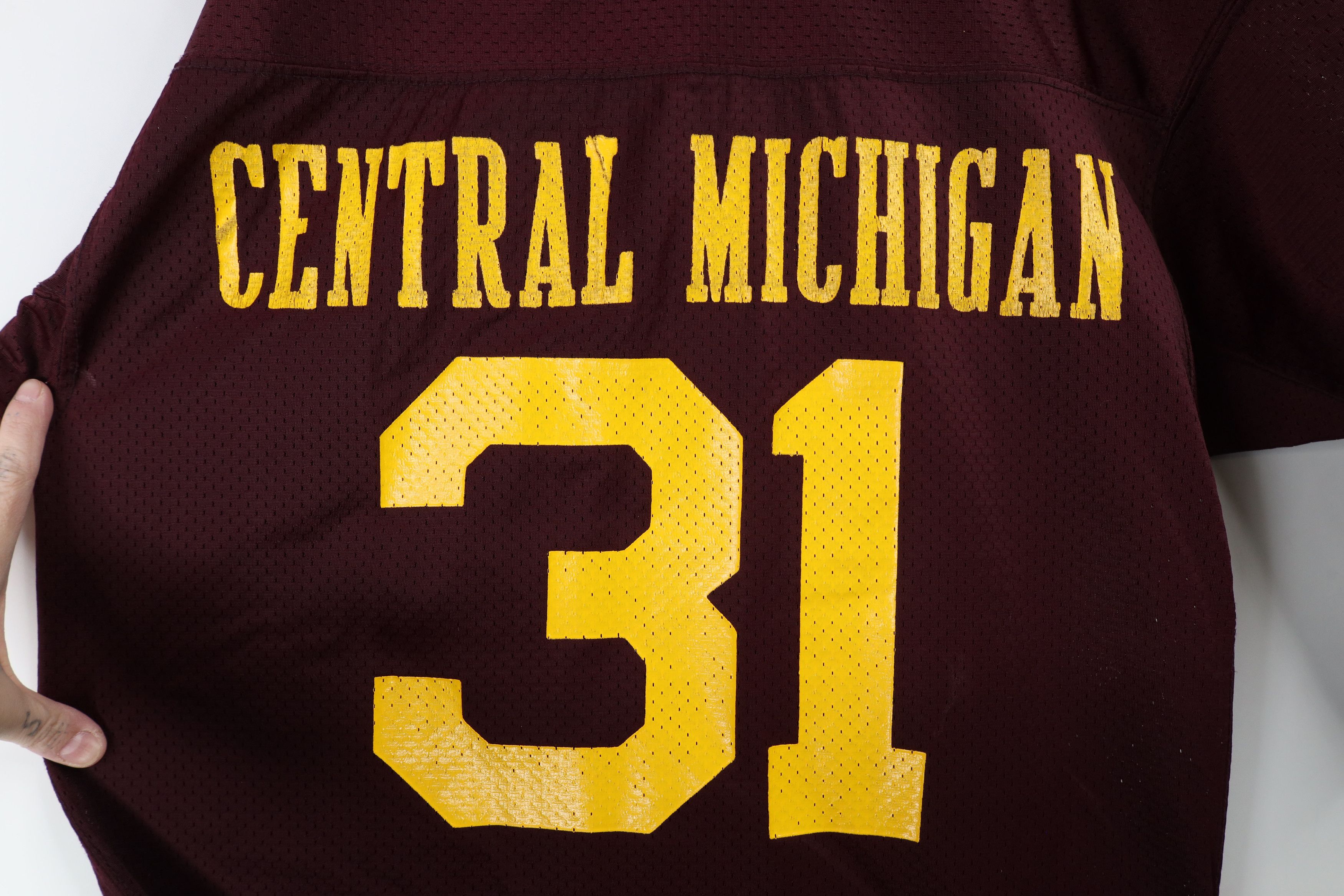 Champion × Vintage Vintage 80s Champion Michigan University Football Jersey US Size US M / EU 48-50 / 2 - 5 Thumbnail