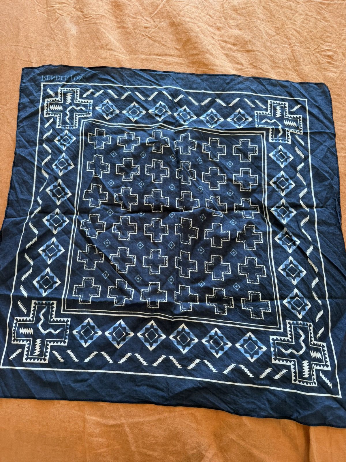 Pendleton Pendleton Navy Scarf/Bandana Size ONE SIZE - 2 Thumbnail