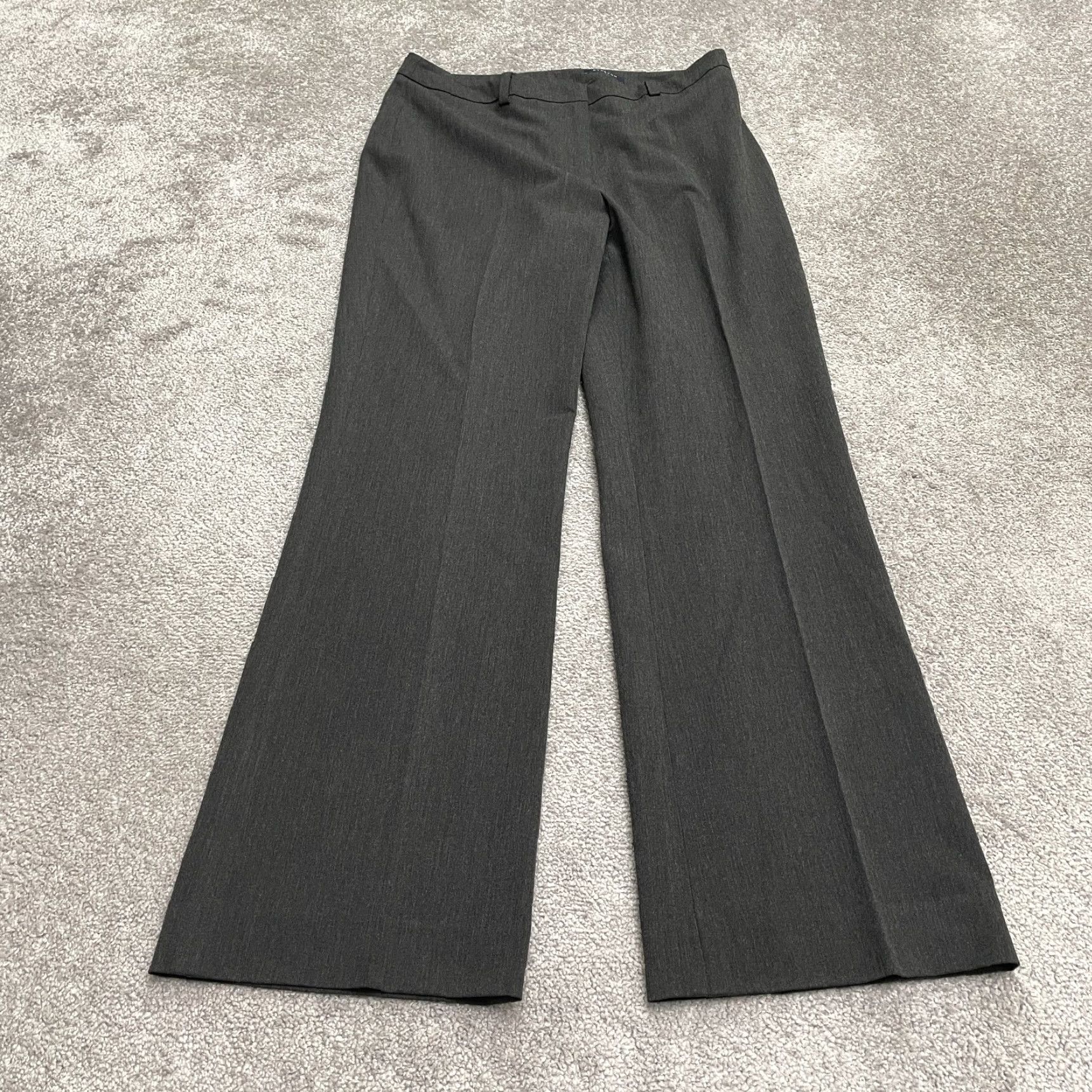 Jones New York Jones New York Stretch Dress Pants Womens 8 Gray Straight High Rise 32x32 Business Formal Workwear Pant Mens? Size 30" / US 8 / IT 44 - 2 Thumbnail