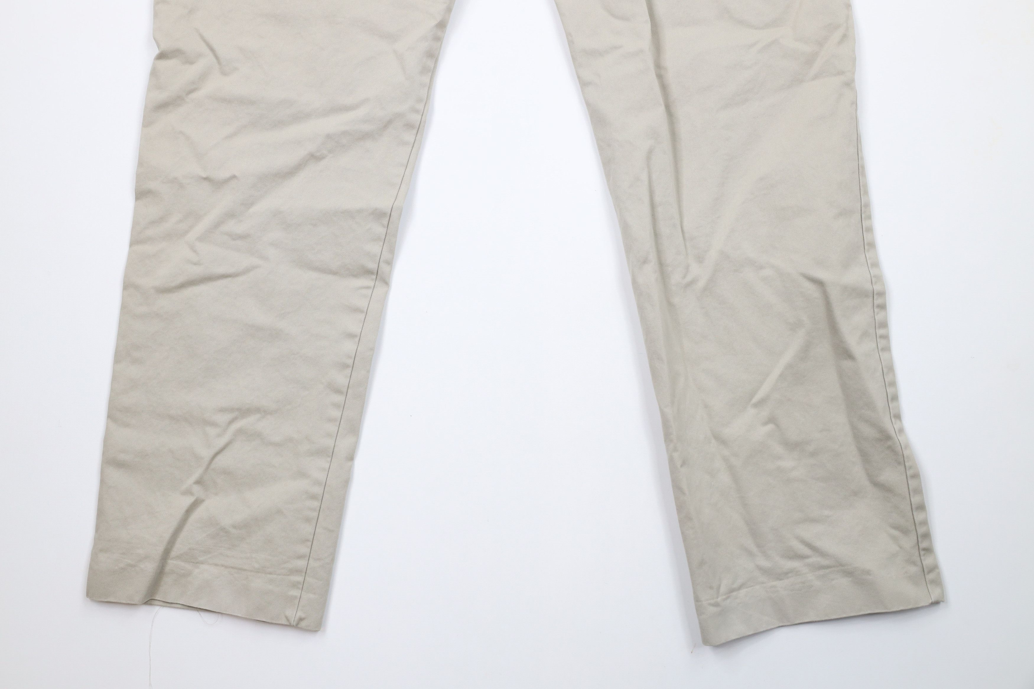 J.Crew × Vintage Vintage J Crew Essential Chinos Chino Pants Khaki Cotton Size US 36 / EU 52 - 12 Thumbnail