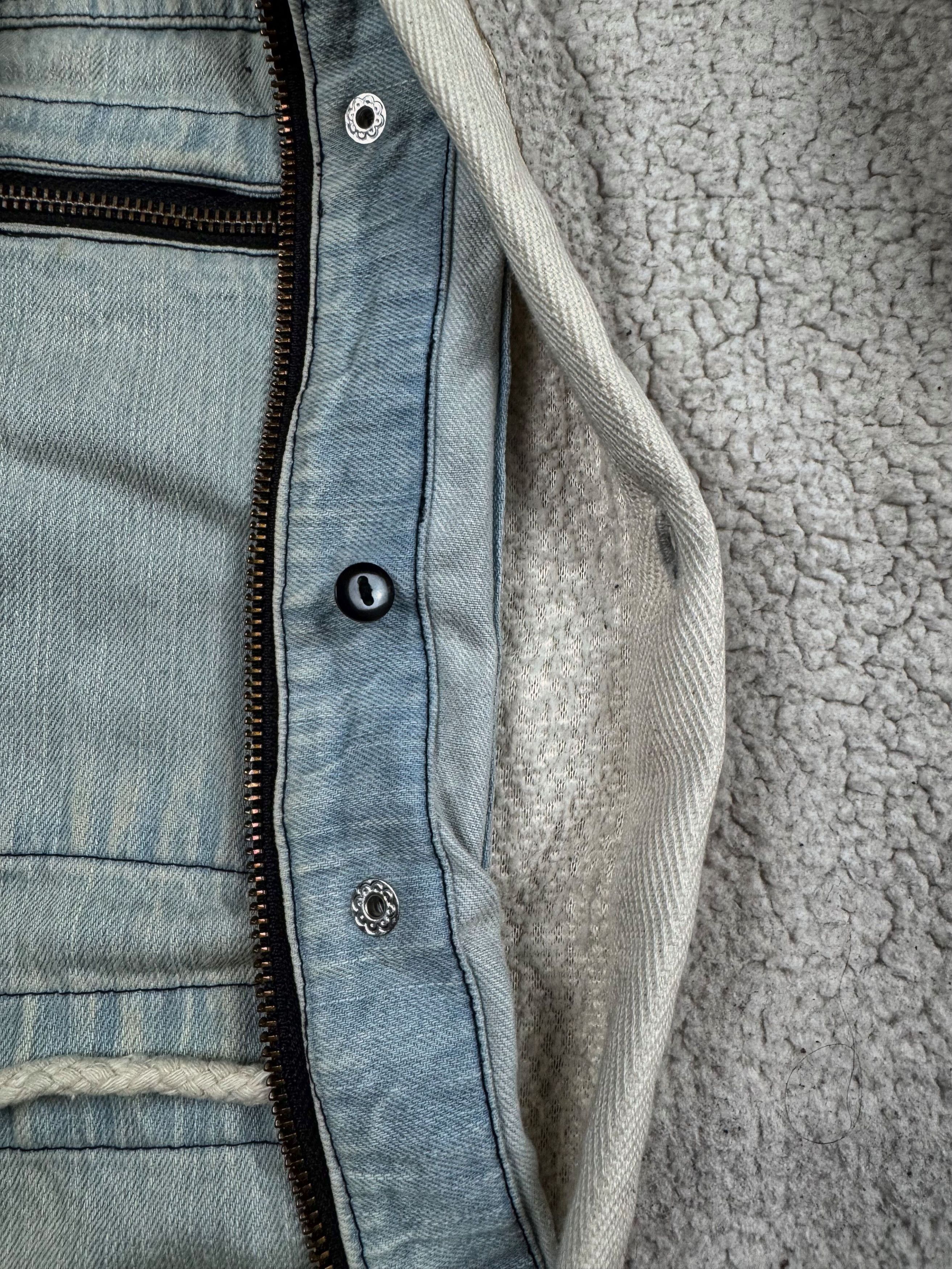 Designer VERY RARE YOHJI YAMAMOTO STYLE CARGO WASHED FUR JACKET 90s Size US M / EU 48-50 / 2 - 6 Thumbnail