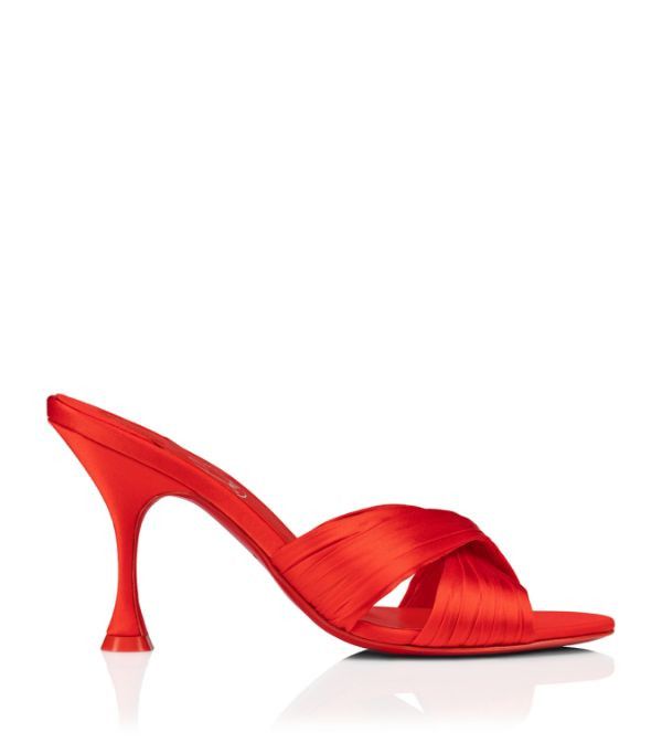 Christian Louboutin o1s1wg110924 Nicol Is Back Pumps in Red Size US 5 / IT 35 - 1 Thumbnail