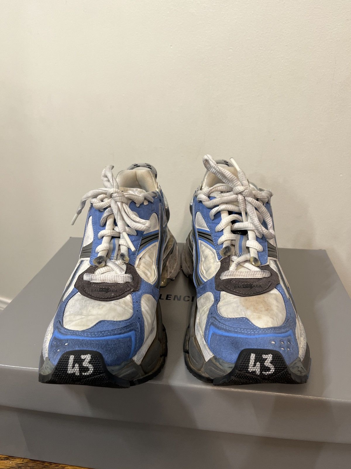 Balenciaga Runners in Blue/White Size US 10 / EU 43 - 3 Thumbnail