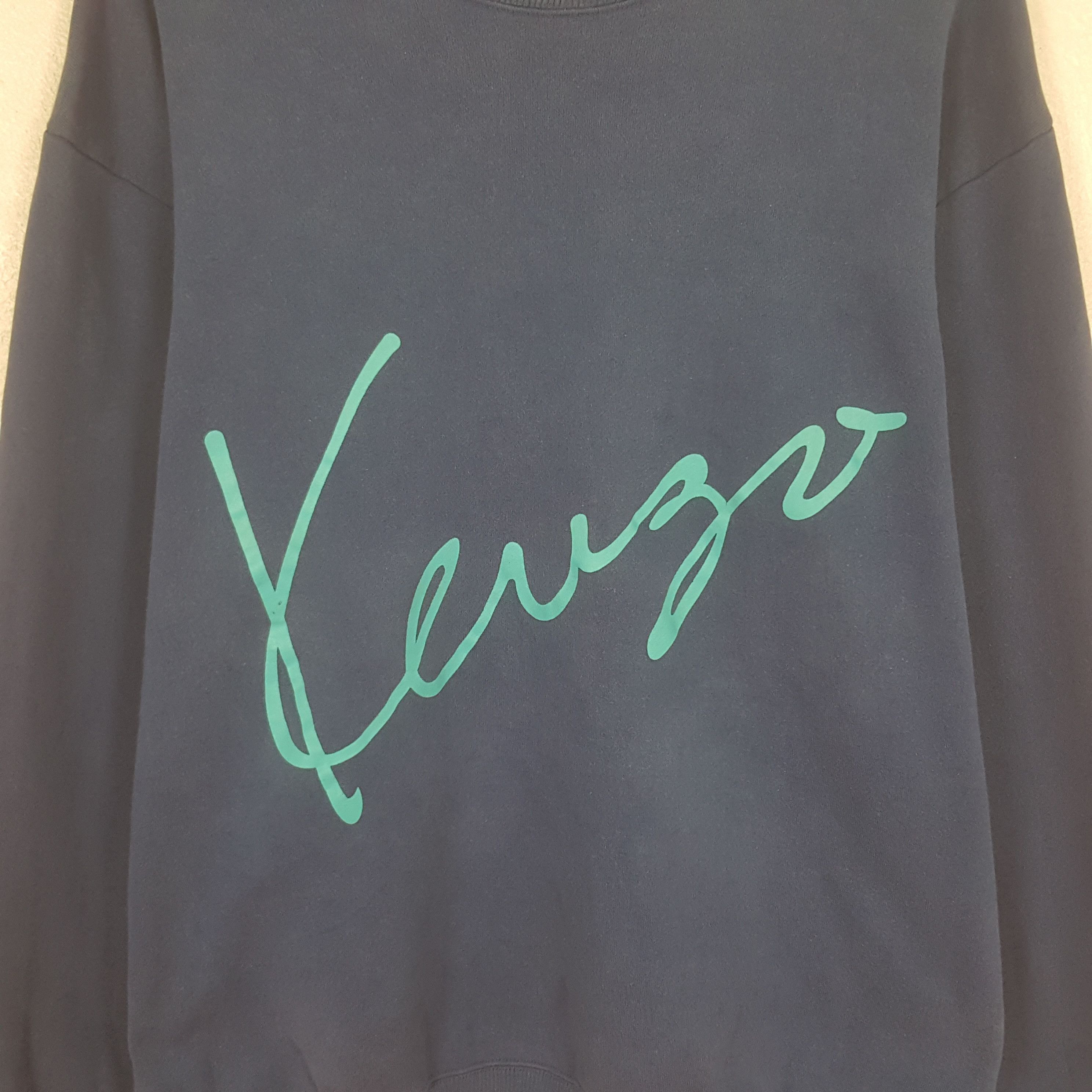 Kenzo Vintage Kenzo Signature Sweatshirt Size US L / EU 52-54 / 3 - 2 Thumbnail