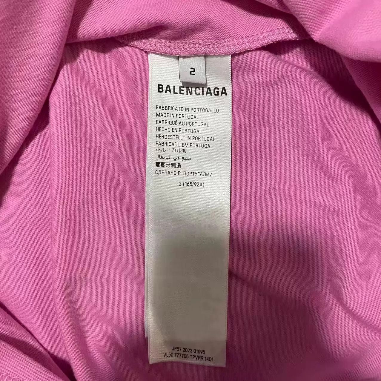 Balenciaga Balenciaga Manchester United Pink Exclusive Tee 2 Size XS / US 0-2 / IT 36-38 - 5 Thumbnail