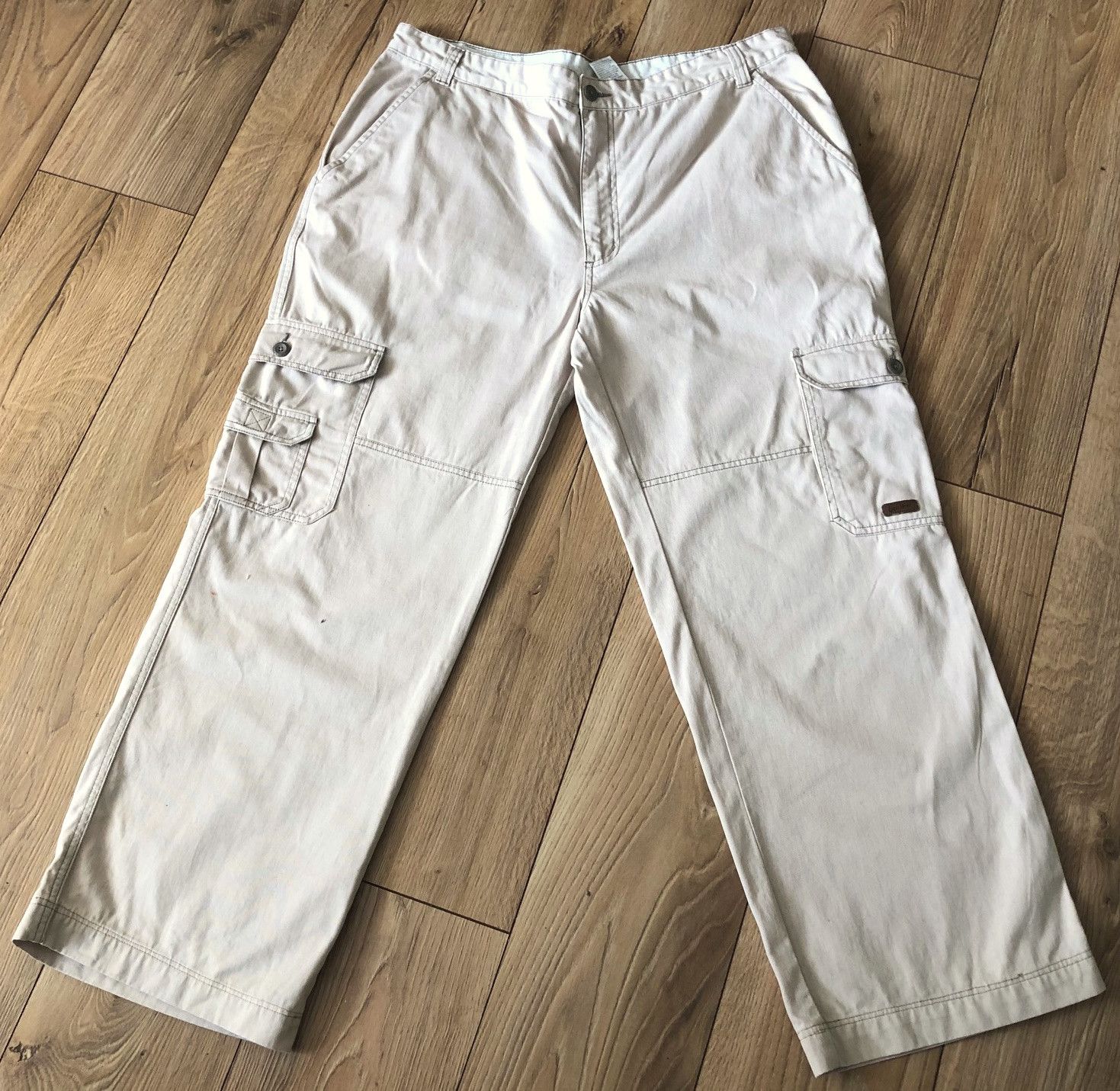 Other Men's beige cargo pants XL W38/L32 Giani Feroti Size US 38 / EU 54 - 1 Thumbnail