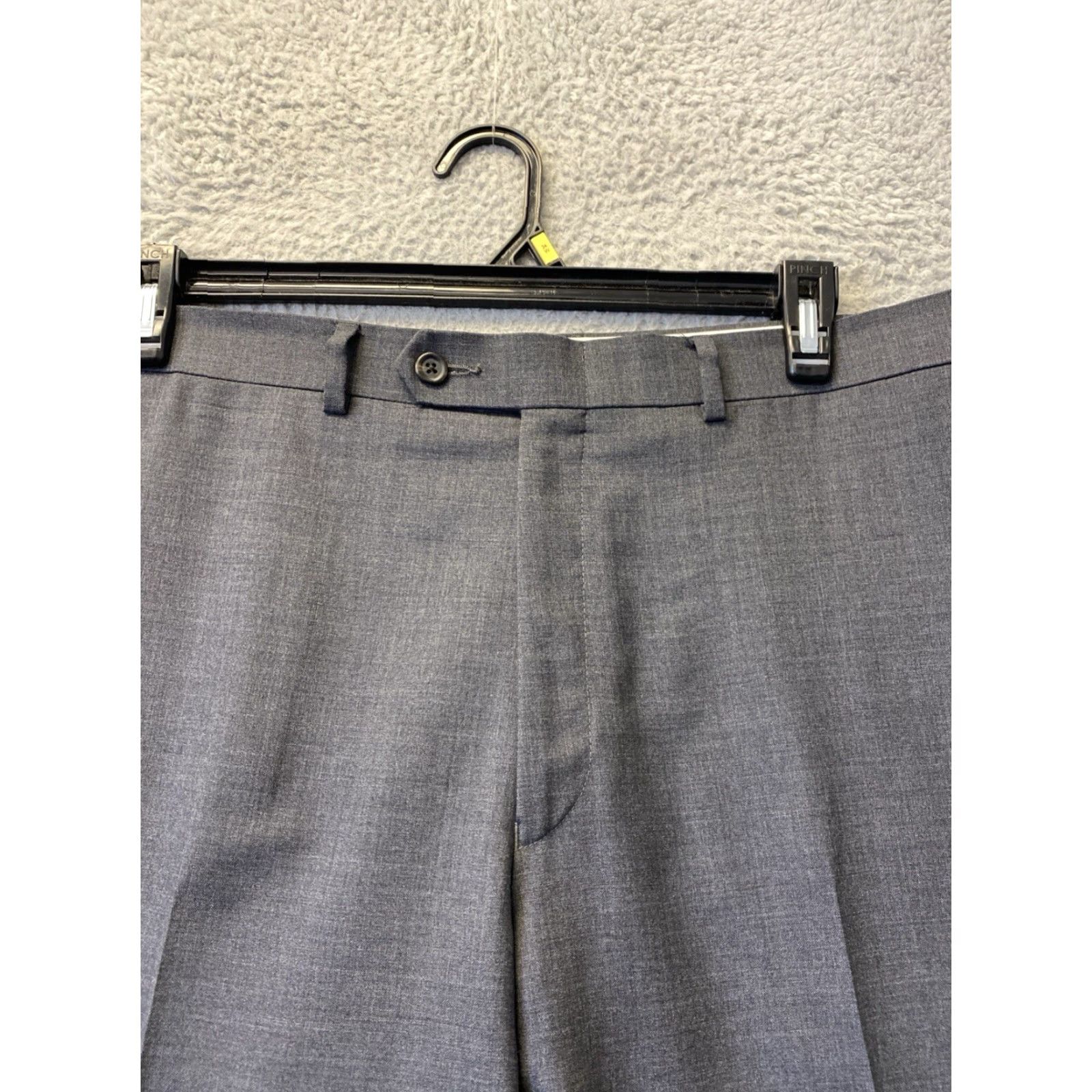 Ralph Lauren VINTAGE Lauren Ralph Lauren Dress Pants Slim Fit 40x30 Dark Gray Wool Mens Size US 40 / EU 56 - 2 Thumbnail