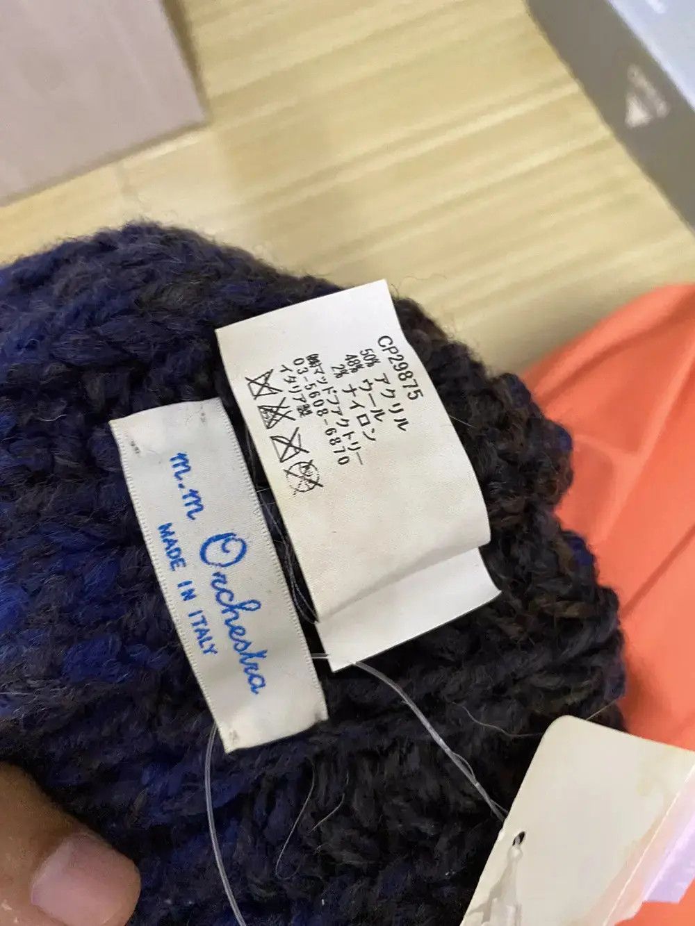 Vintage M.M Orchestra Rare Design Beanie Hat Size ONE SIZE - 5 Thumbnail