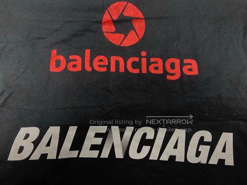 Balenciaga Balenciaga Logo Alphabet Printed Casual Short Sleeve T-Shi Size US M / EU 48-50 / 2 - 3 Thumbnail