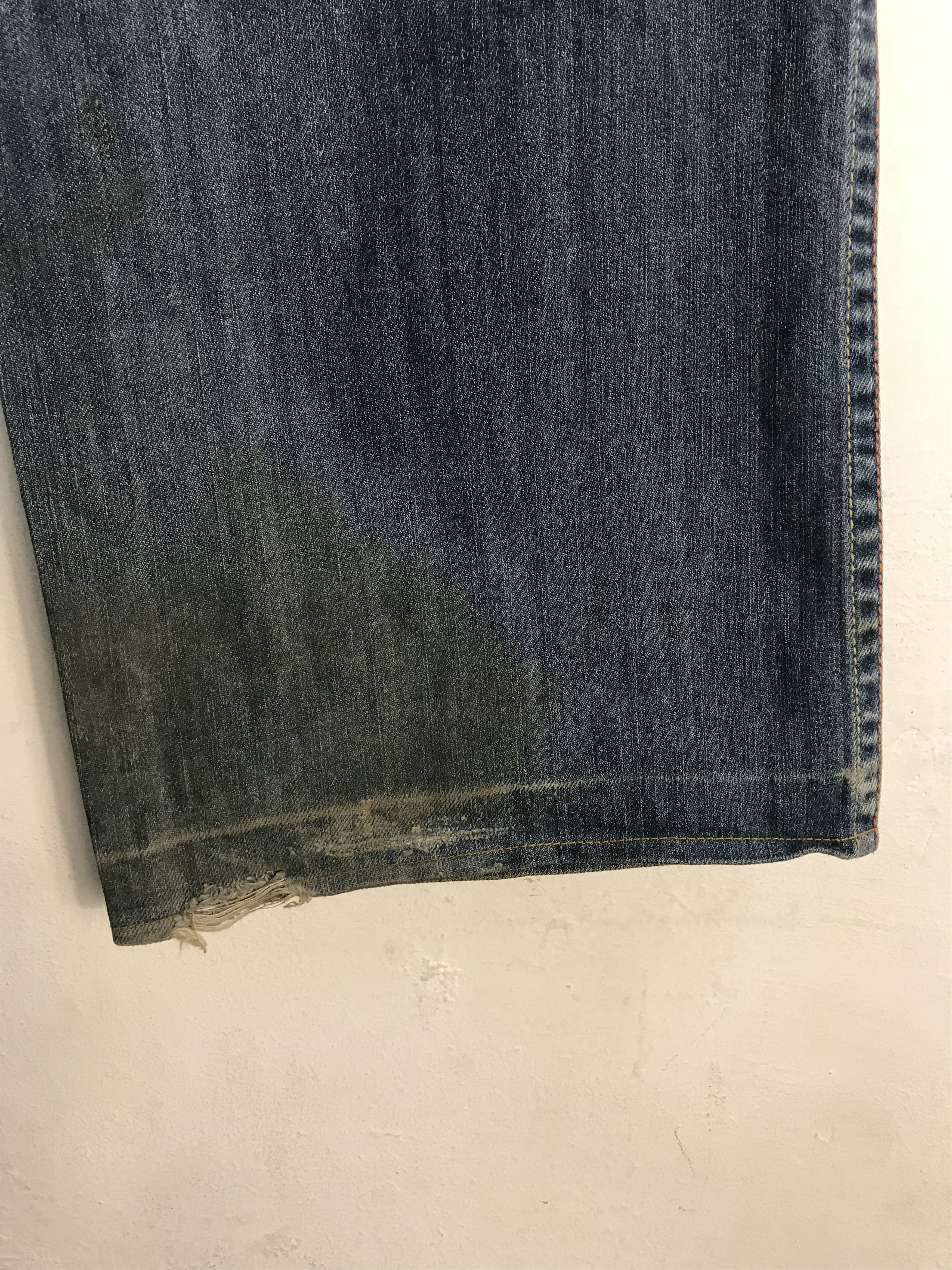 Other Air Canada Straight Cut Indigo Cargo Denim Jeans Size US 31 - 13 Thumbnail