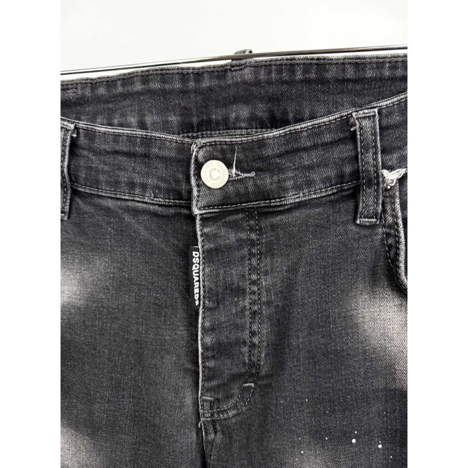 Dsquared2 Dsquared2 Avant Gard Jeans Made In Italy Y2K Rare Retro Jeans Men 52 Black Vintage Size US 36 / EU 52 - 6 Thumbnail