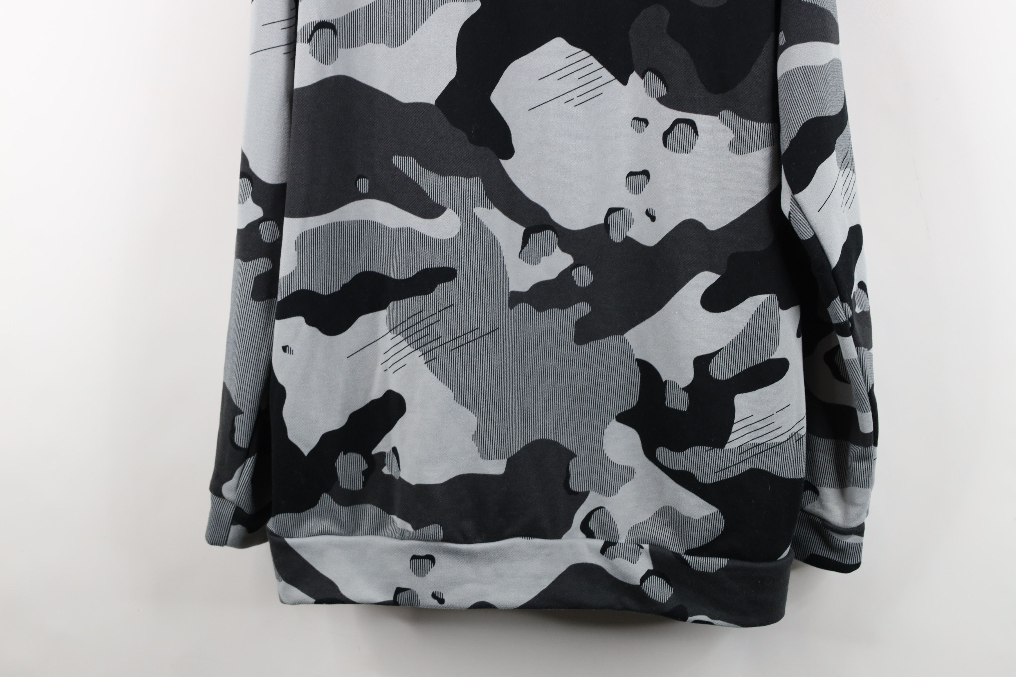 Nike Nike Big Swoosh Camouflage Full Zip Hoodie Sweatshirt Size US L / EU 52-54 / 3 - 13 Thumbnail