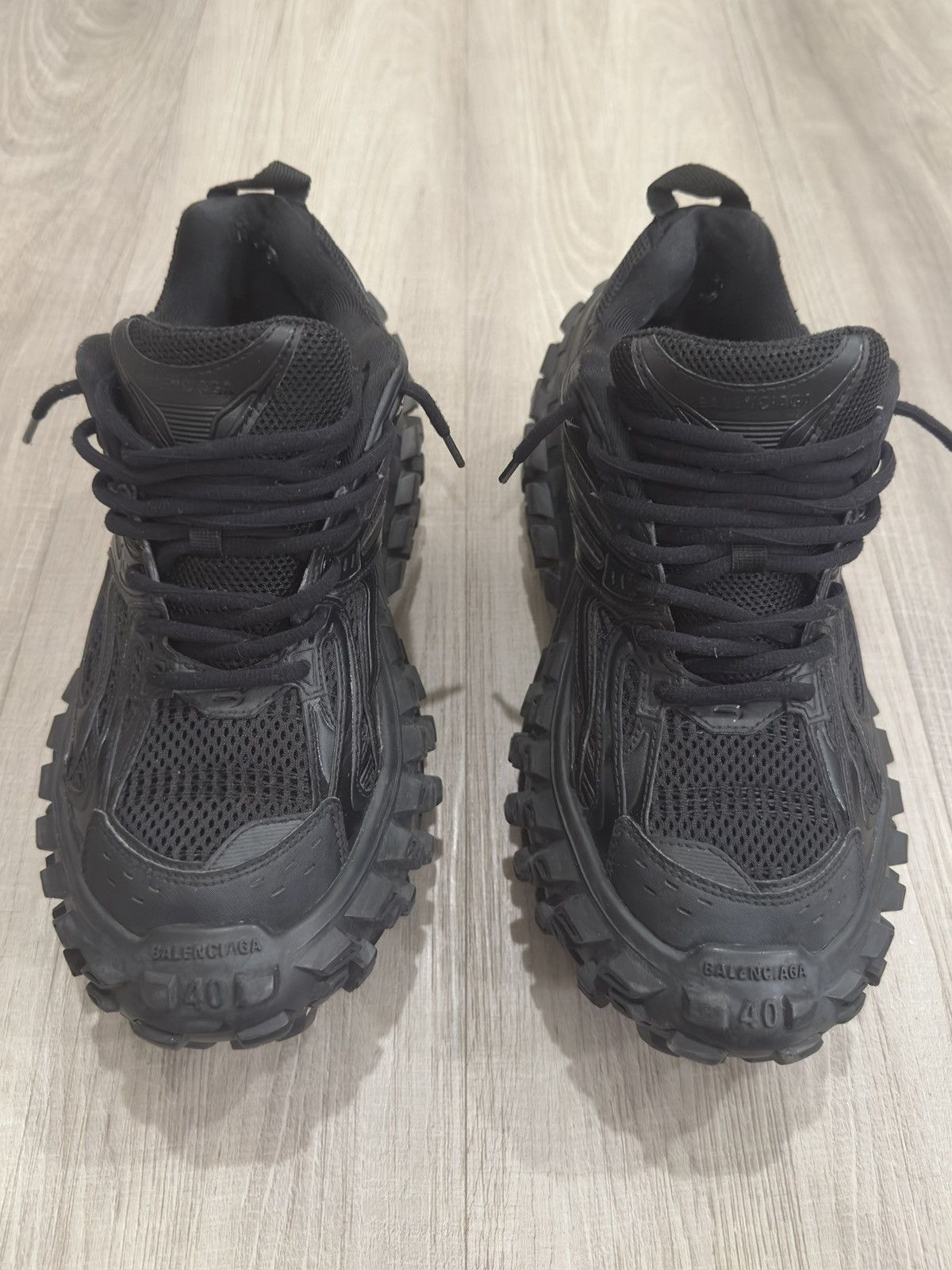 【BALENCIAGA】Bouncer クロッグ Black BALENCIAGA - Bouncer Clogs Balenciaga