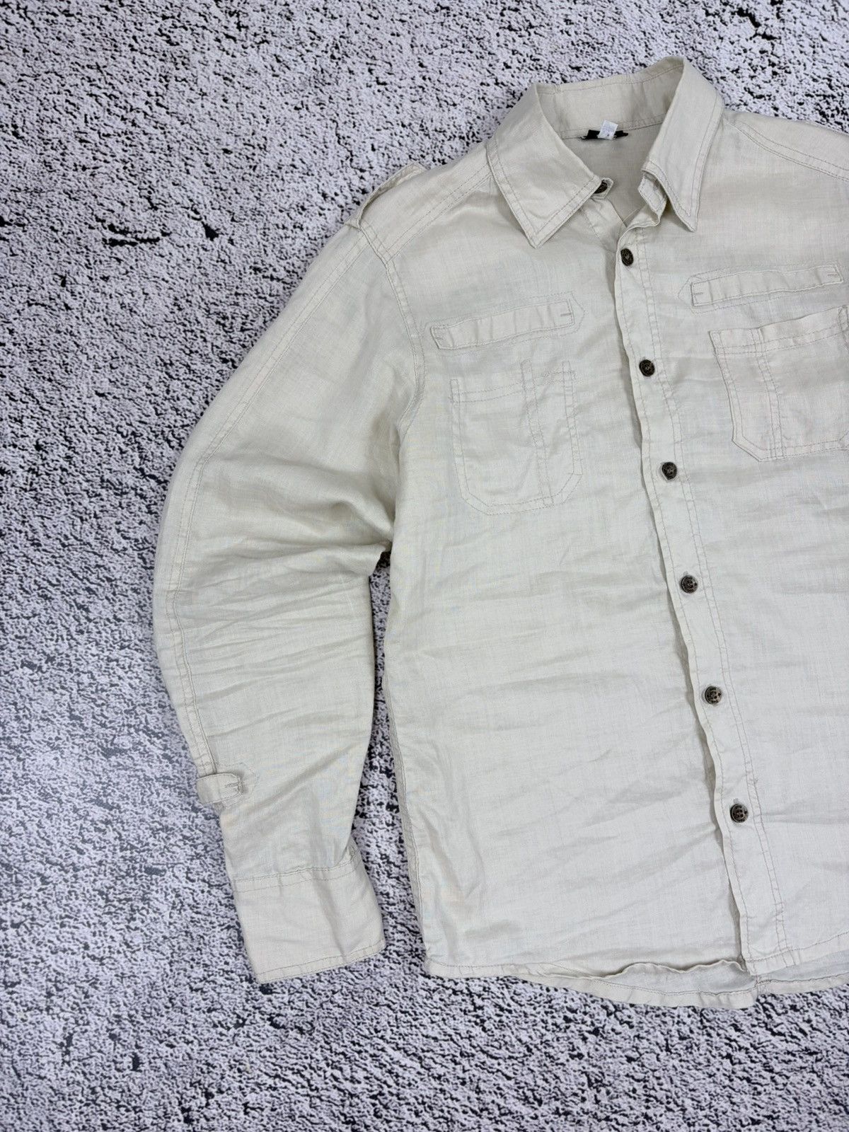 Dolce & Gabbana Archive D&G Dolce & Gabbana Y2K Military Safari Shirt Japan Size US M / EU 48-50 / 2 - 2 Thumbnail