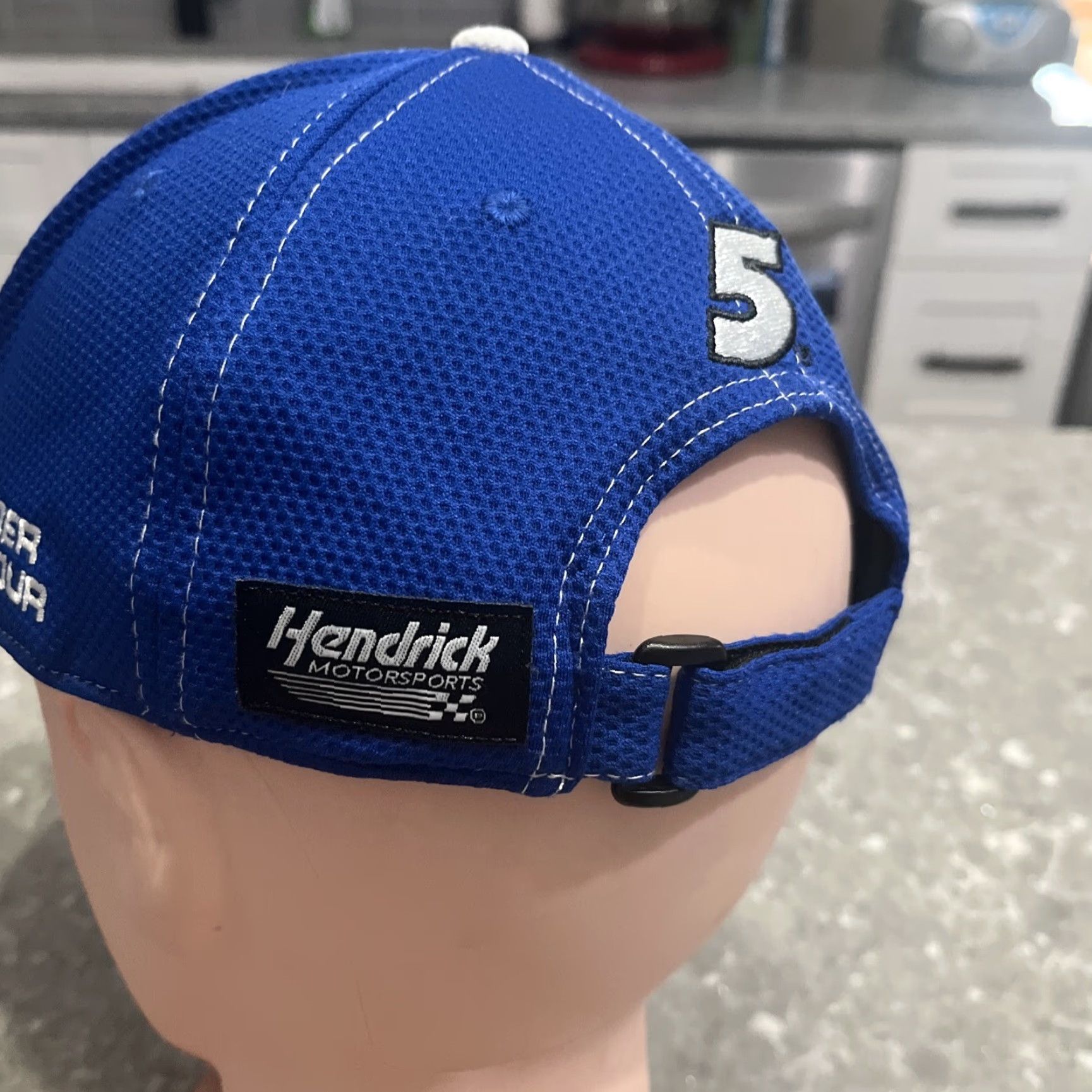 Under Armour Nascar Hat Cap Adjustable Strapback Blue Under Armour Kasey Kahne Hendrick Motorsports Mens Adjustable Blue Hat Size ONE SIZE - 3 Thumbnail