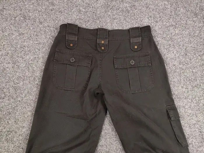 Japanese Brand Vintage 90's Japanese Baggy Multi Pocket Cargo pants Womens Size 32" / US 10 / IT 46 - 17 Thumbnail
