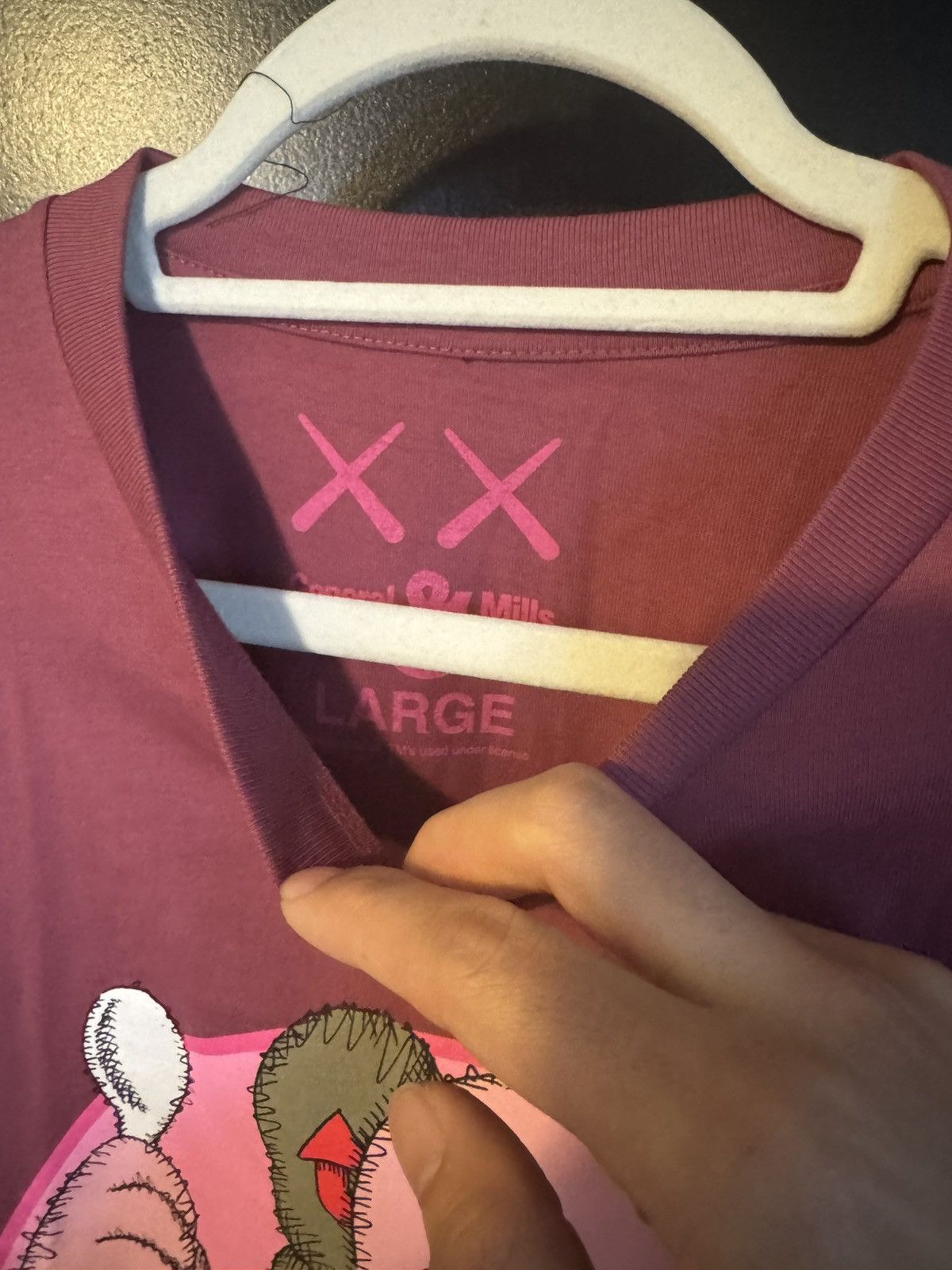 Kaws Kaws fraken berry shirt Size US L / EU 52-54 / 3 - 4 Thumbnail