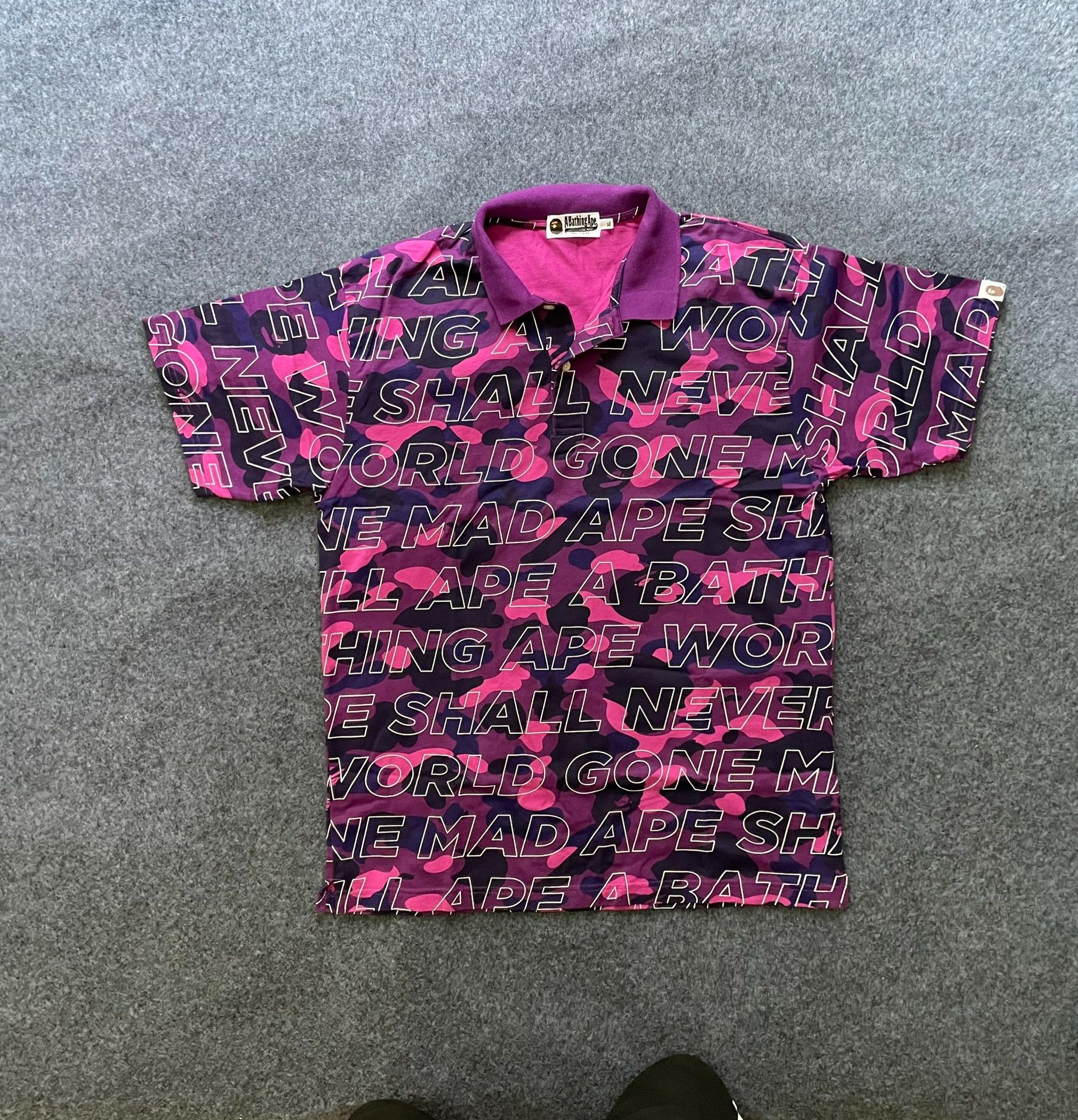 Bape Bape Po O Multi Shark T-Shirt Casual Size US XL / EU 56 / 4 - 1 Thumbnail