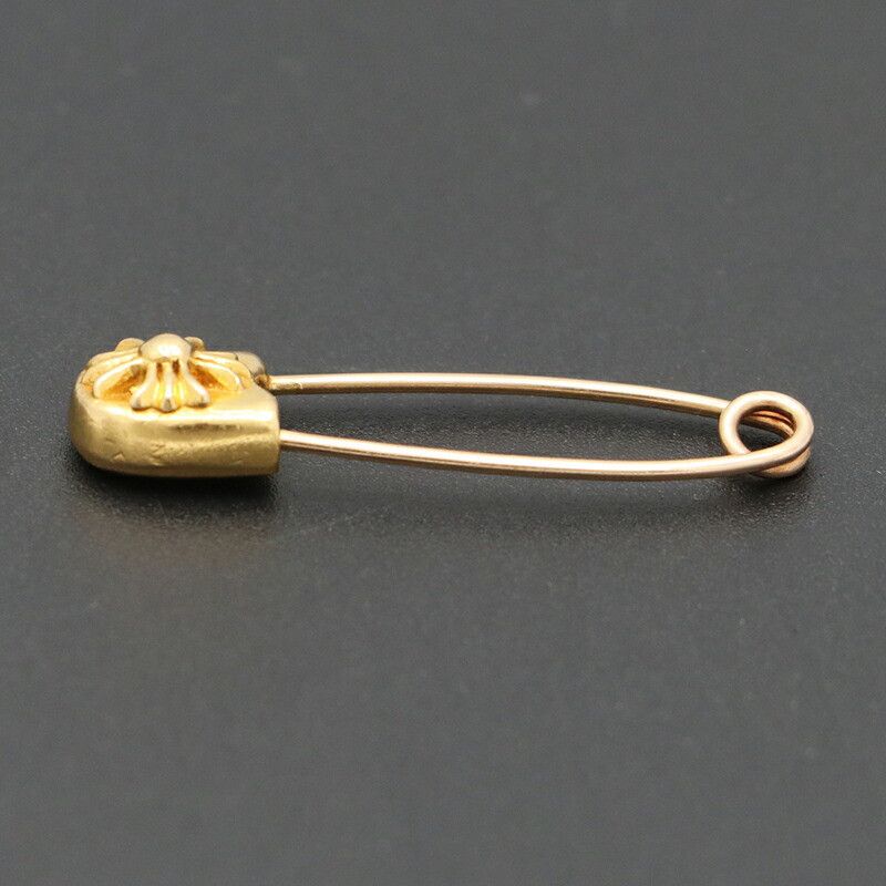 Chrome Hearts Chrome Hearts 22k Safety Pin Size ONE SIZE - 4 Thumbnail