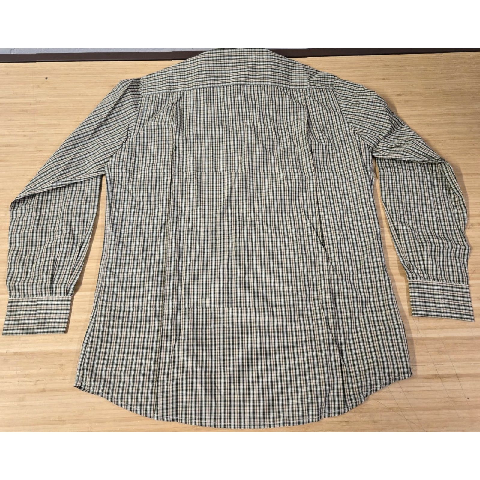 Vintage Beretta Shirt Mens Large Green Plaid Check Button Down Collar Long Sleeve Casual Size US M / EU 48-50 / 2 - 7 Thumbnail