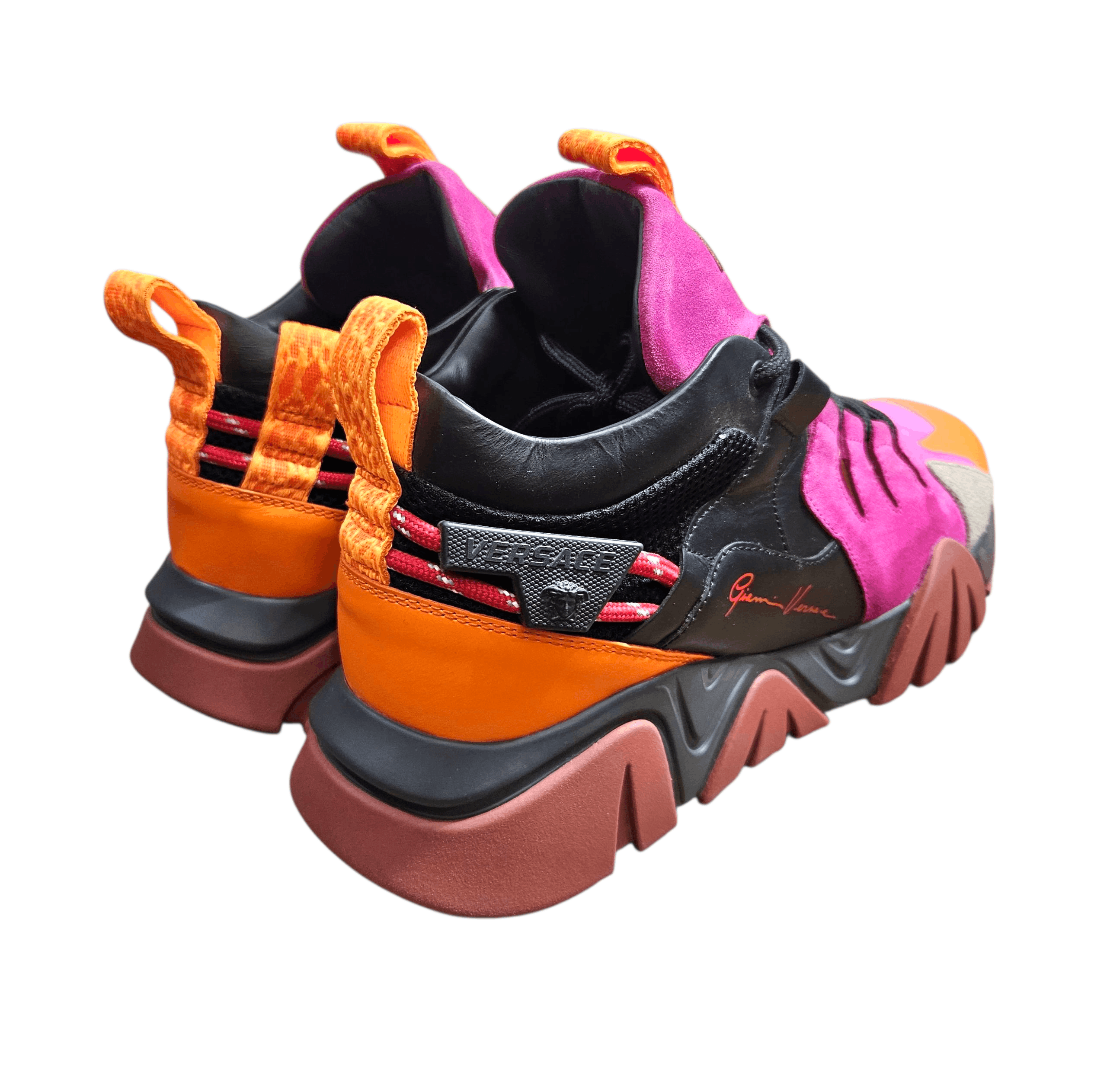 Versace VERSACE Gianni Signature Sport Squalo Sneakers | 2Chains Size US 11 / EU 44 - 7 Thumbnail