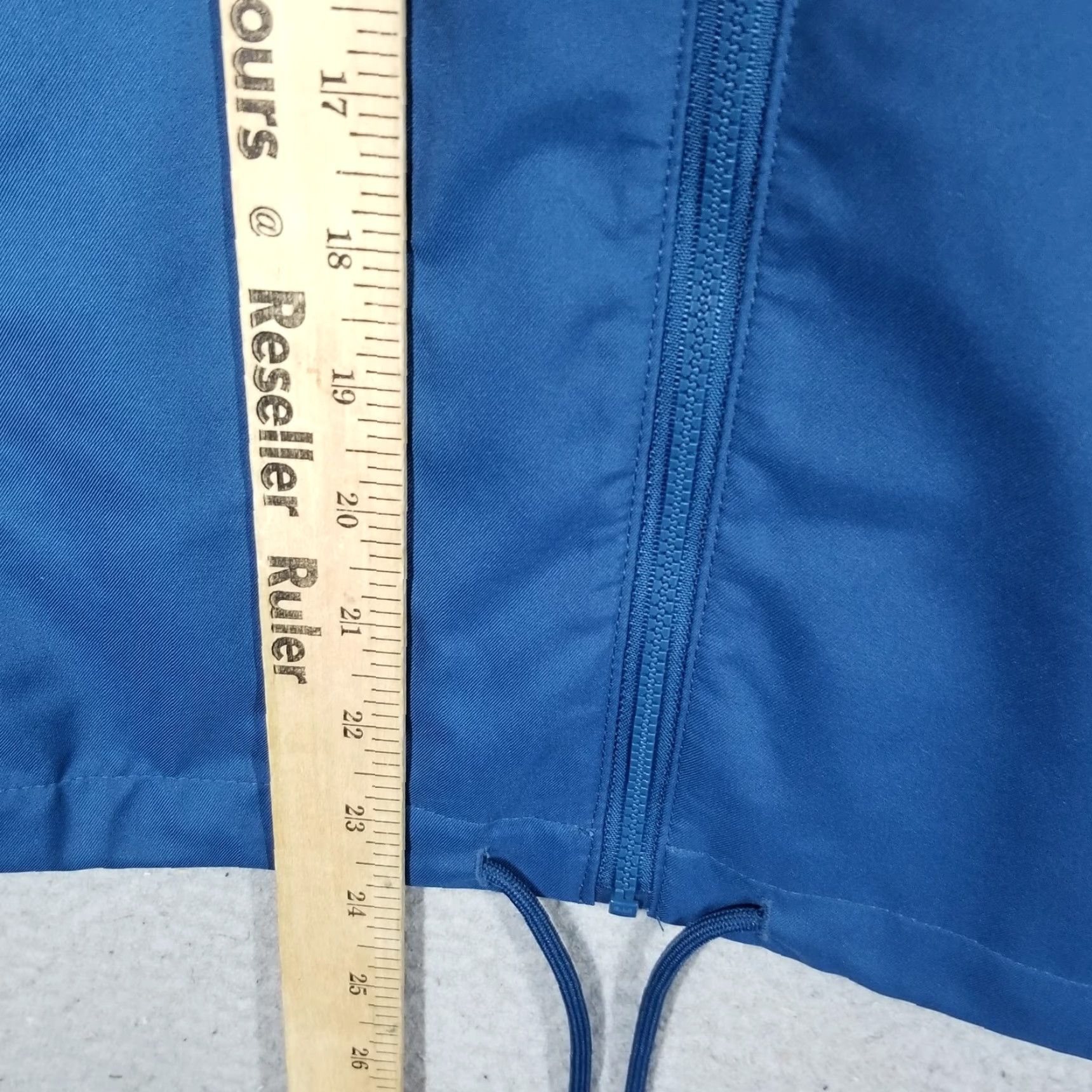 Nike VINTAGE Nike Jordan Woven Jacket Women's XS Blue Activewear Track Jacket Size XS / US 0-2 / IT 36-38 - 4 Thumbnail
