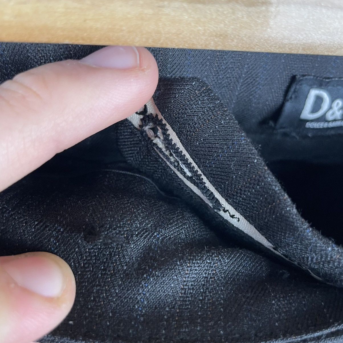 Dolce & Gabbana Vintage Dolce Gabbana Straight Pants Luxury Y2K Size 30" / US 8 / IT 44 - 12 Thumbnail
