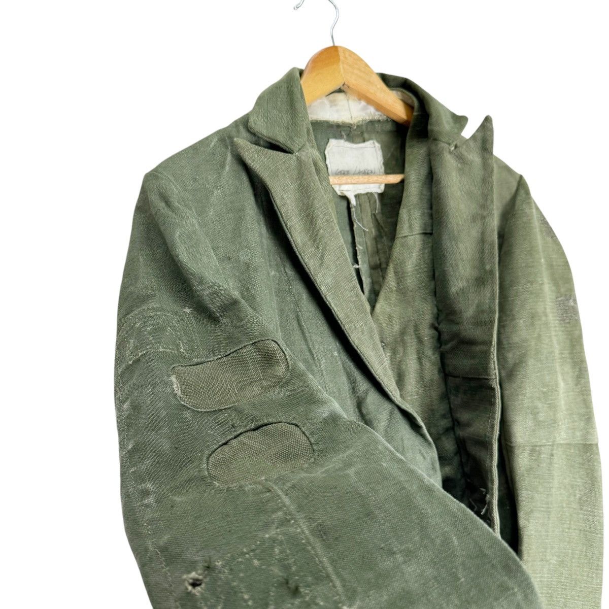 Greg Lauren ☀️GREG LAUREN LINEN DUFFLE MILITARY JACKET Size US S / EU 44-46 / 1 - 10 Thumbnail