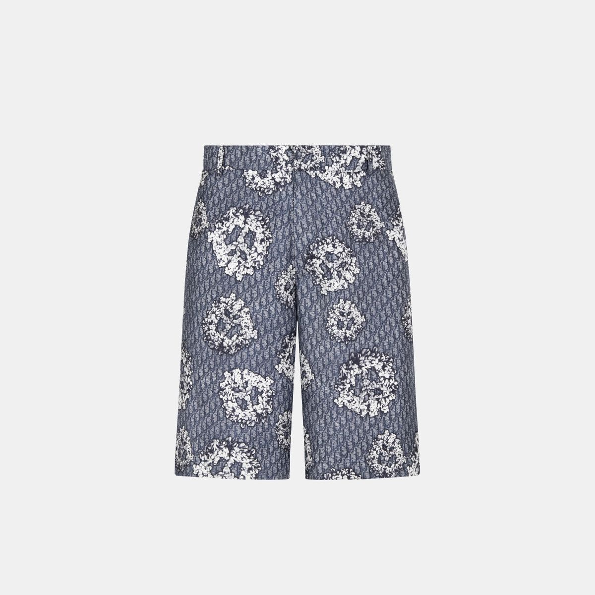 o1bcso1str0125 Tears Bermuda Shorts in Blue
