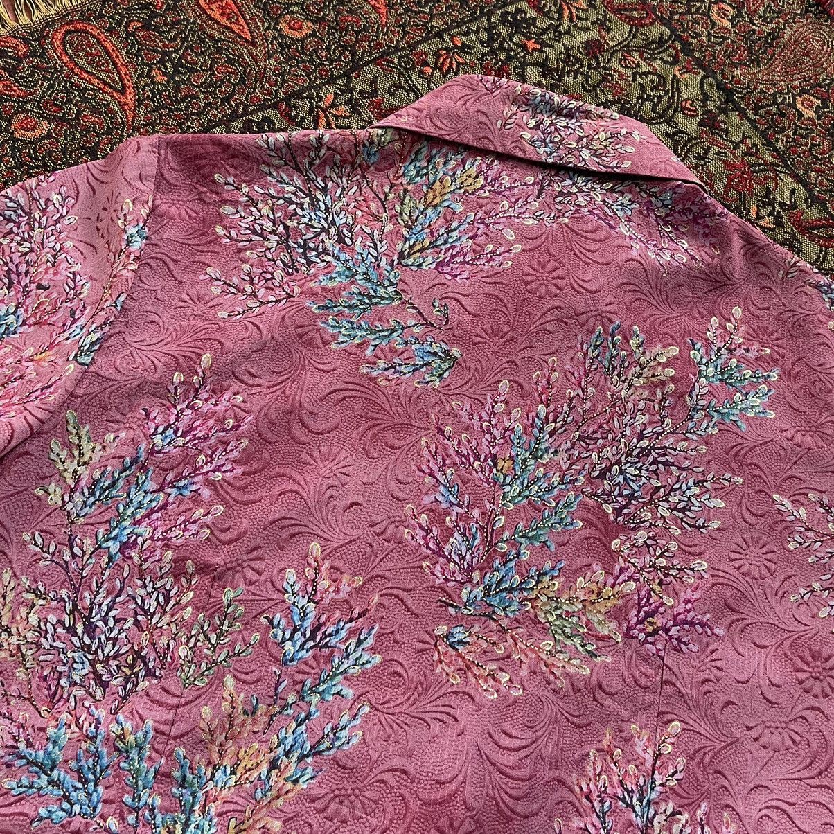 Seditionaries Japanese OPV Floral Silky Shirt Size US M / EU 48-50 / 2 - 5 Thumbnail