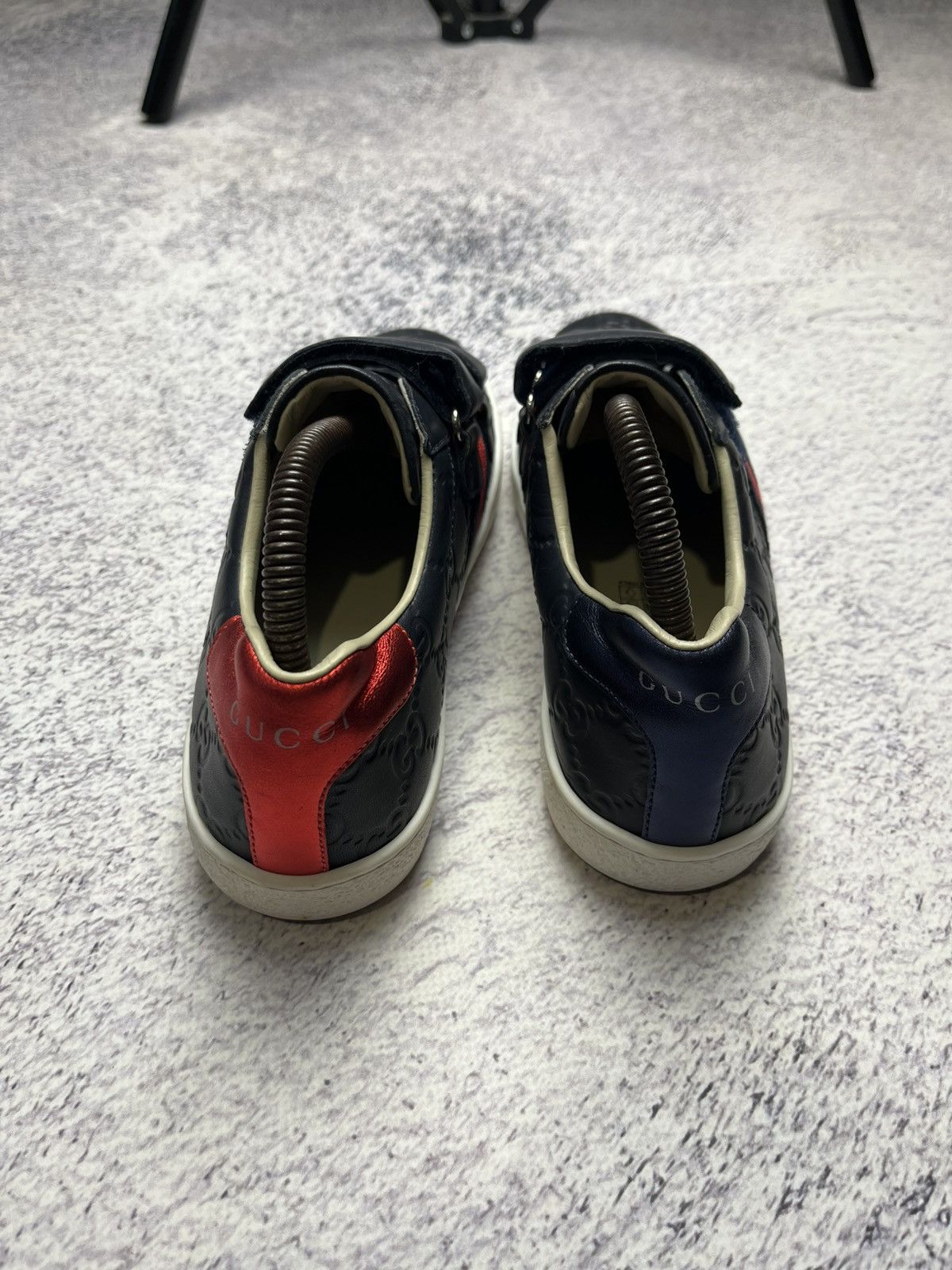 Gucci Vintage Gucci Leather Sneaker Y2K Rare Luxury 455496 Size US 6.5 / EU 39-40 - 15 Thumbnail