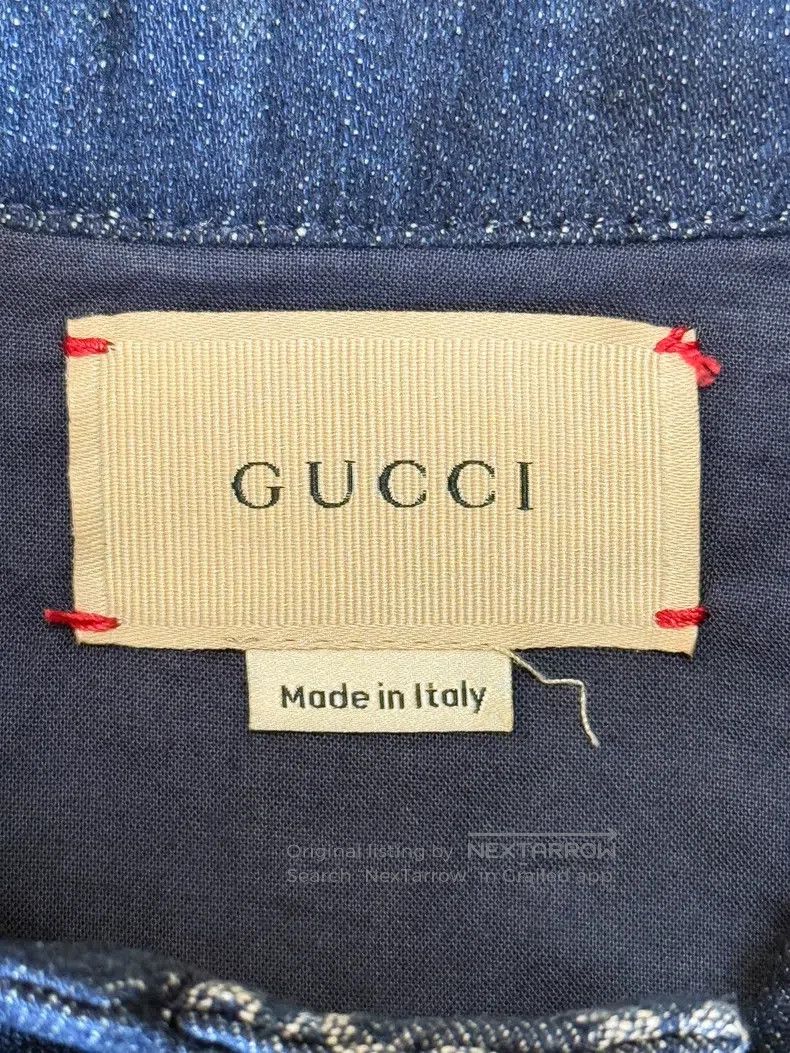 Gucci Gucci Size12 Denim jacket Size US S / EU 44-46 / 1 - 7 Thumbnail
