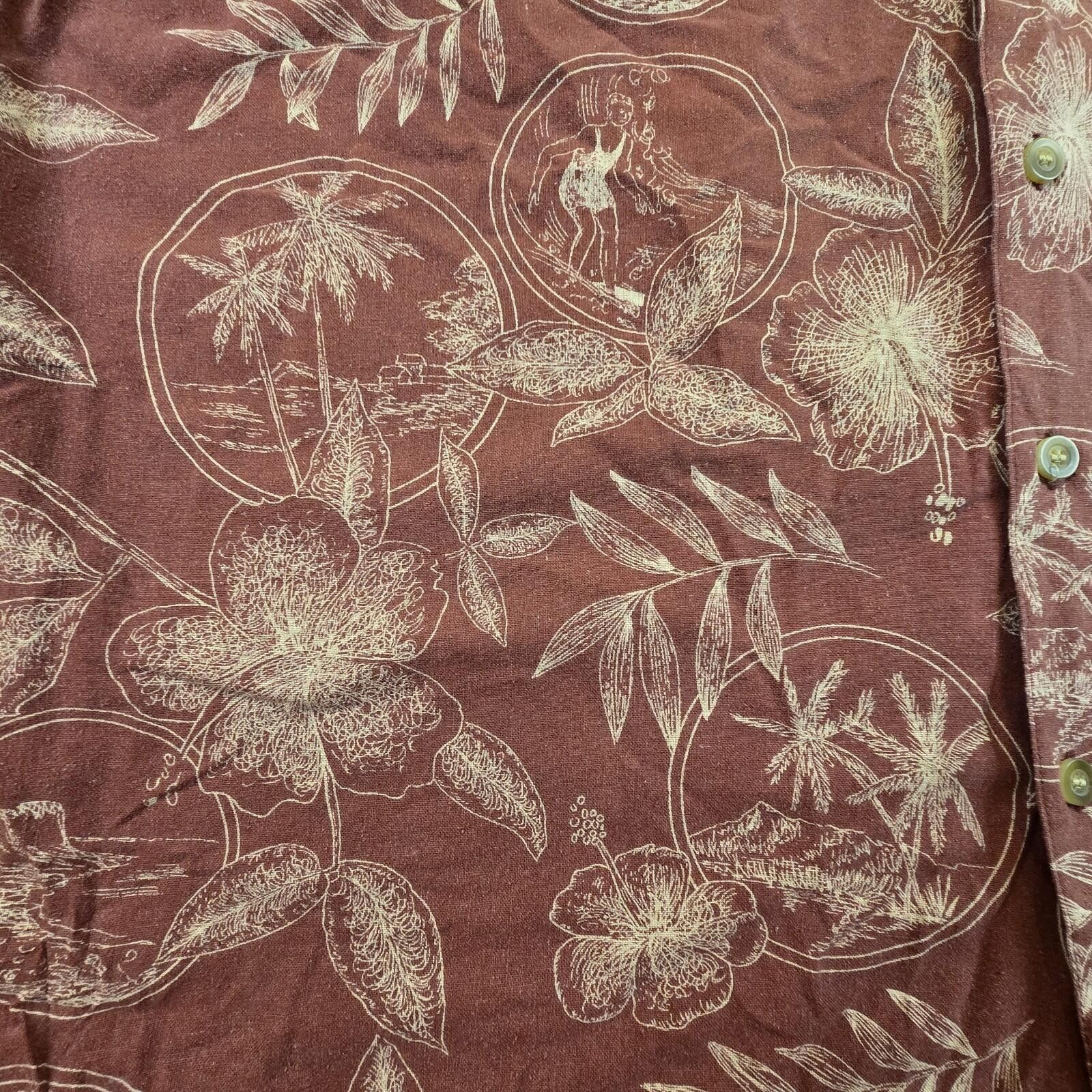 Summit Clothing Vintage Summa SILK Hawaiian Shirt Men's Size XL Red Floral Size US XL / EU 56 / 4 - 3 Thumbnail