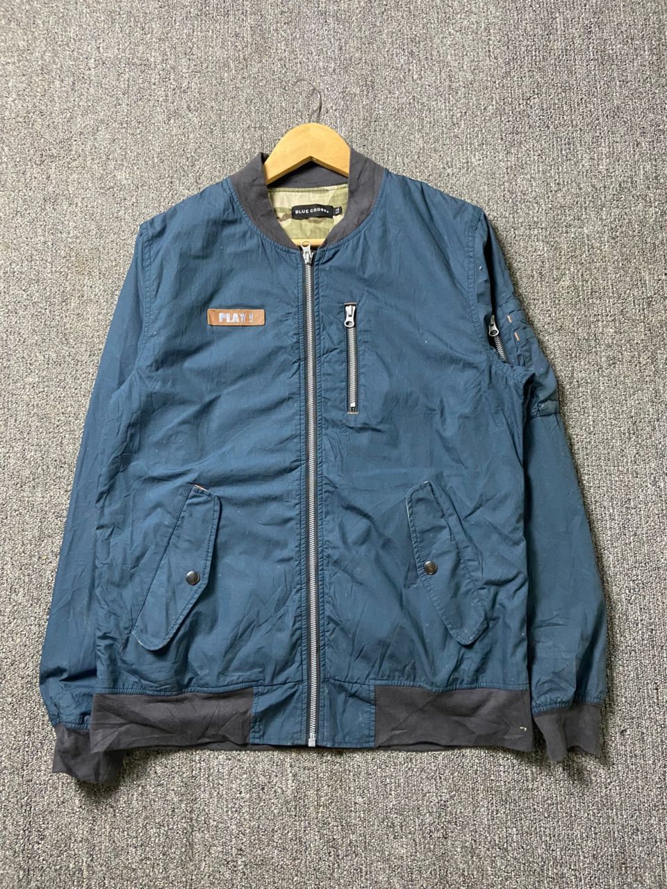 Japanese Brand Blue Cross Brand Multipocket Zip Up Jacket (187) Size US L / EU 52-54 / 3 - 1 Thumbnail