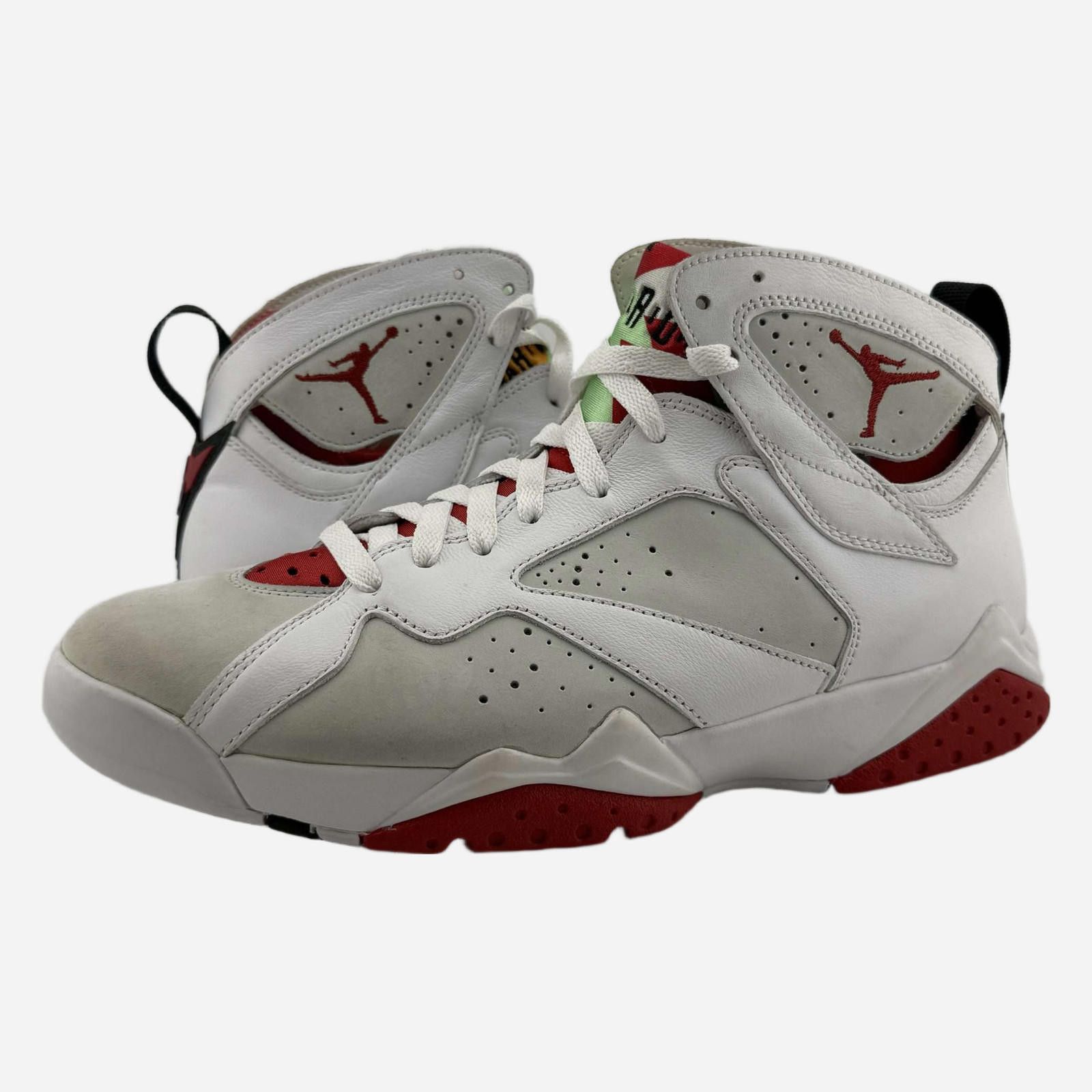 Jordan Brand Jordan 7 Hare (2015) White Red Sneakers US 9.5 Used No Box Size US 9.5 / EU 42-43 - 1 Thumbnail