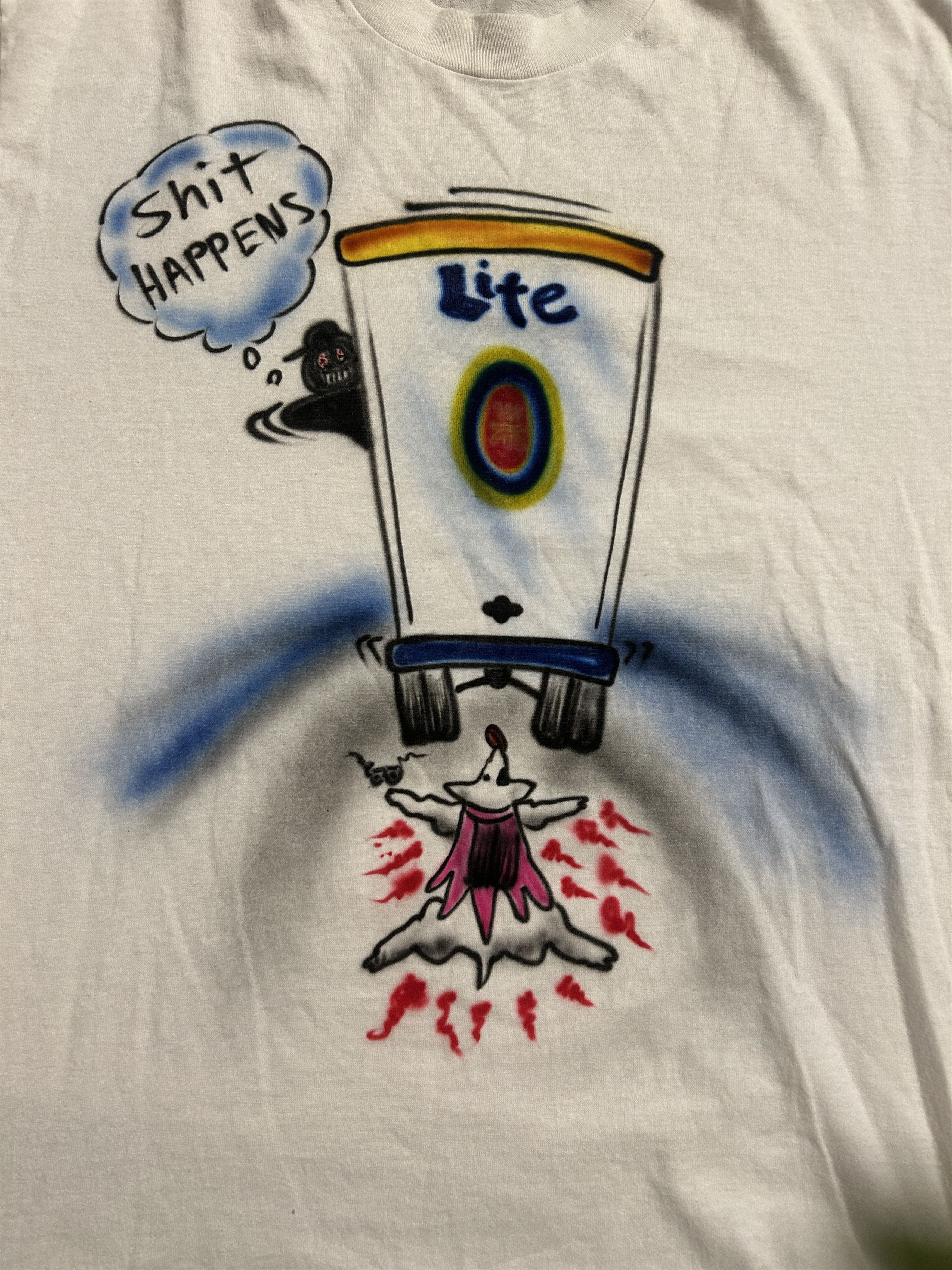 Other Vintage T-shirt Size XL Inappropriate Beer 90s Screen Stars Size US XL / EU 56 / 4 - 2 Thumbnail