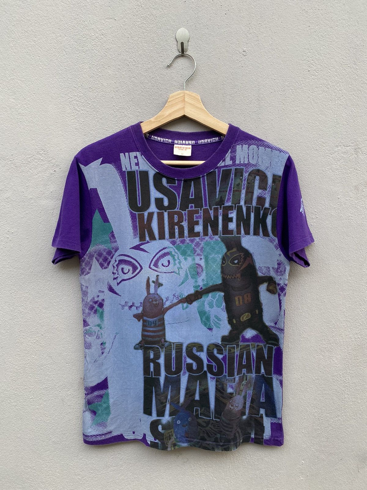 If Six Was Nine × Japanese Brand × Mtv 🔥RARE🔥 2010 MTV x USAVICH Kirenenko Russian Mafia OVP Tee Size US M / EU 48-50 / 2 - 1 Thumbnail