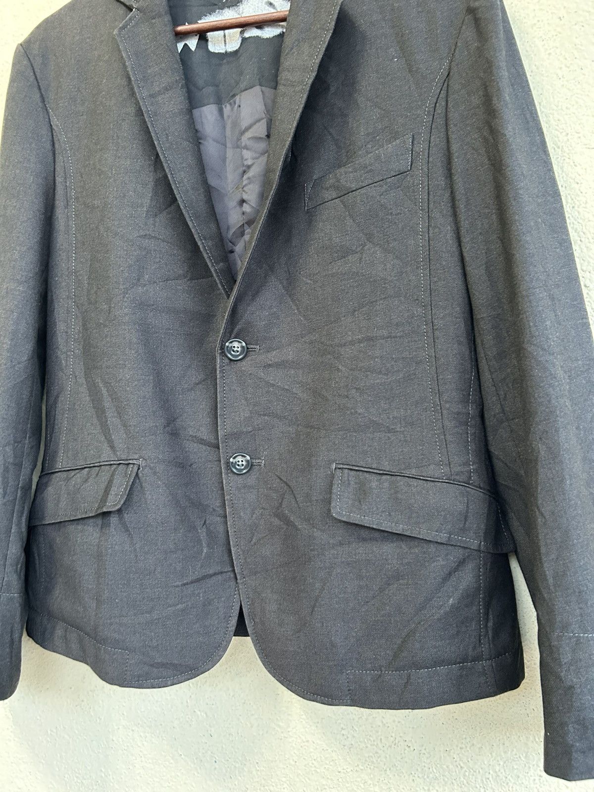 Japanese Brand PPFM Brown N Sugar Blazer Jacket Size L / US 10 / IT 46 - 6 Thumbnail