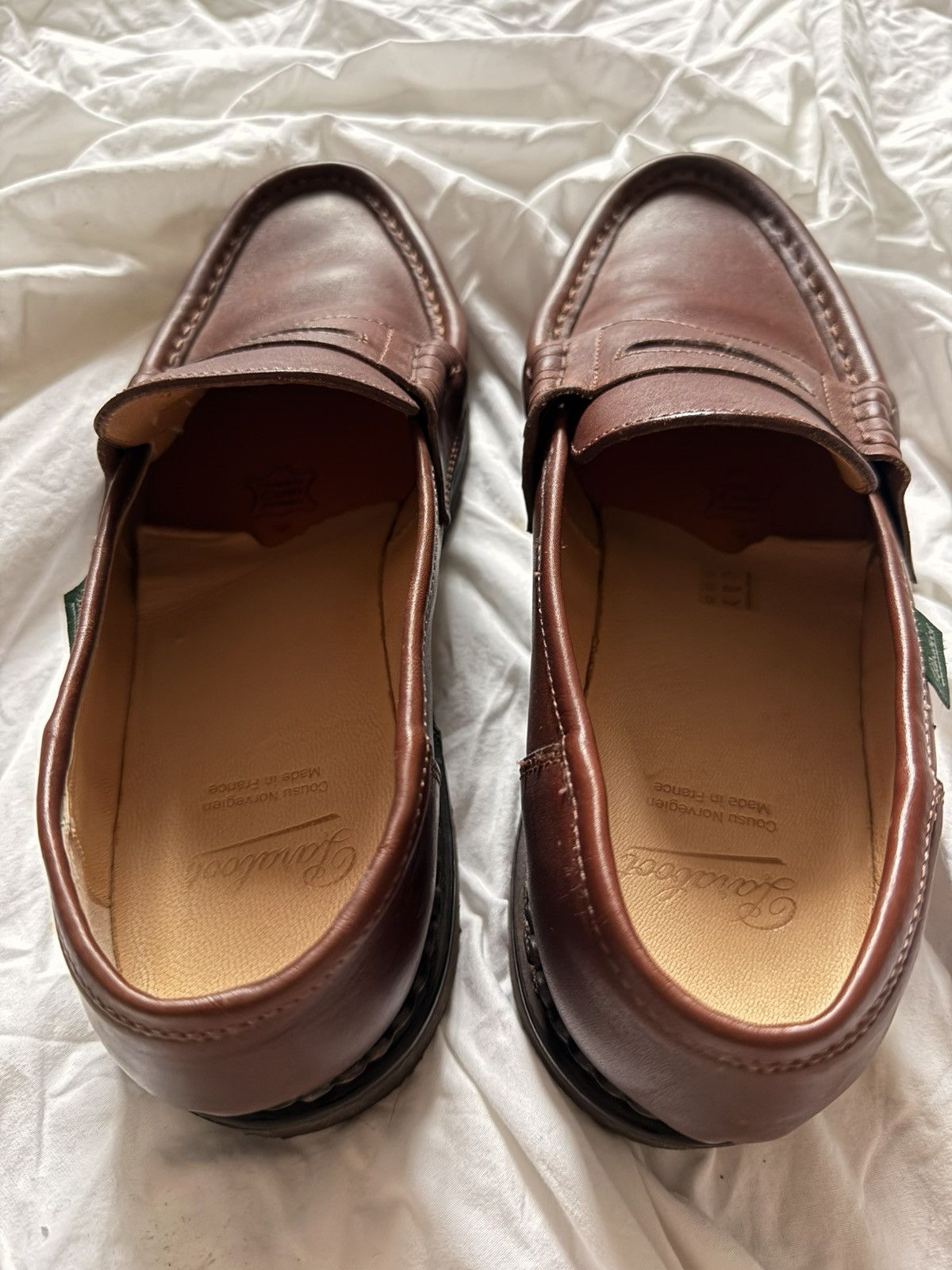 Paraboot Paraboot Reims Maroon Size US 10 / EU 43 - 4 Thumbnail