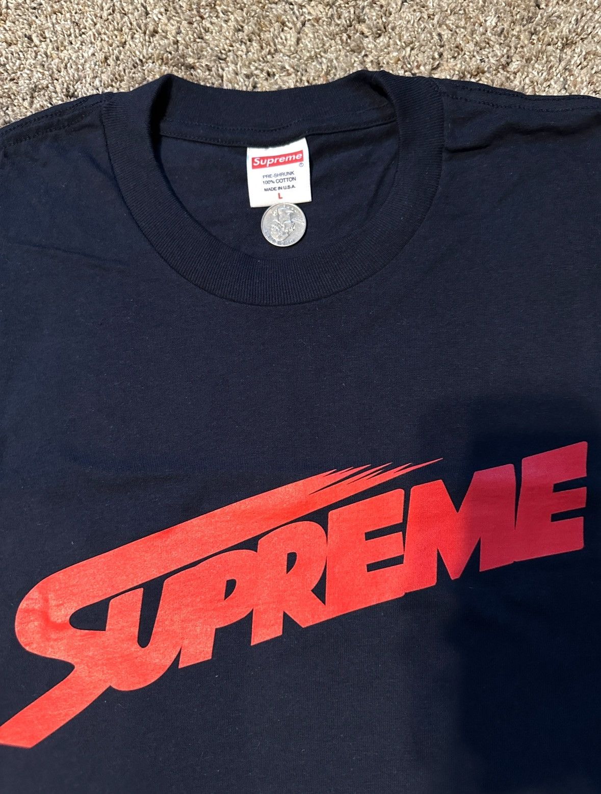Supreme Supreme Mont Blanc Tee Size US L / EU 52-54 / 3 - 2 Thumbnail
