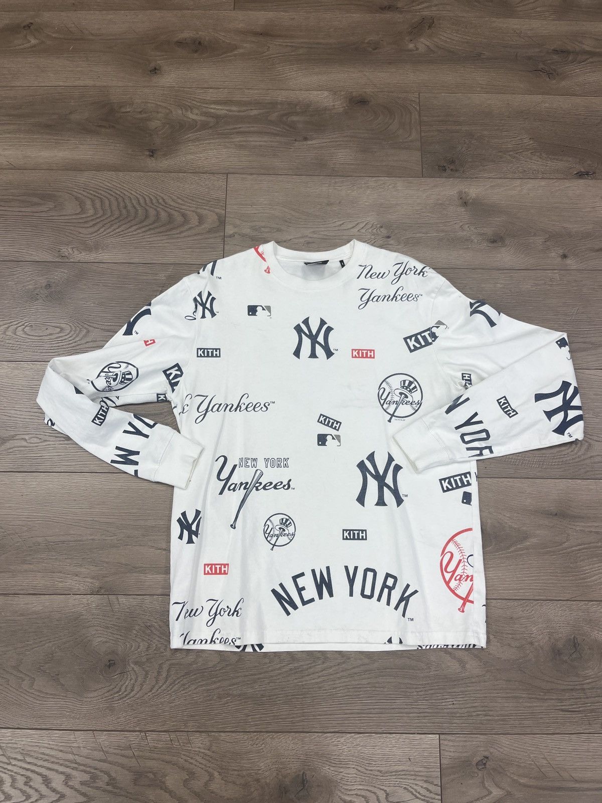 Kith × MLB × New York Yankees Kith x Yankees Long Sleeve Size US XS / EU 42 / 0 - 2 Thumbnail