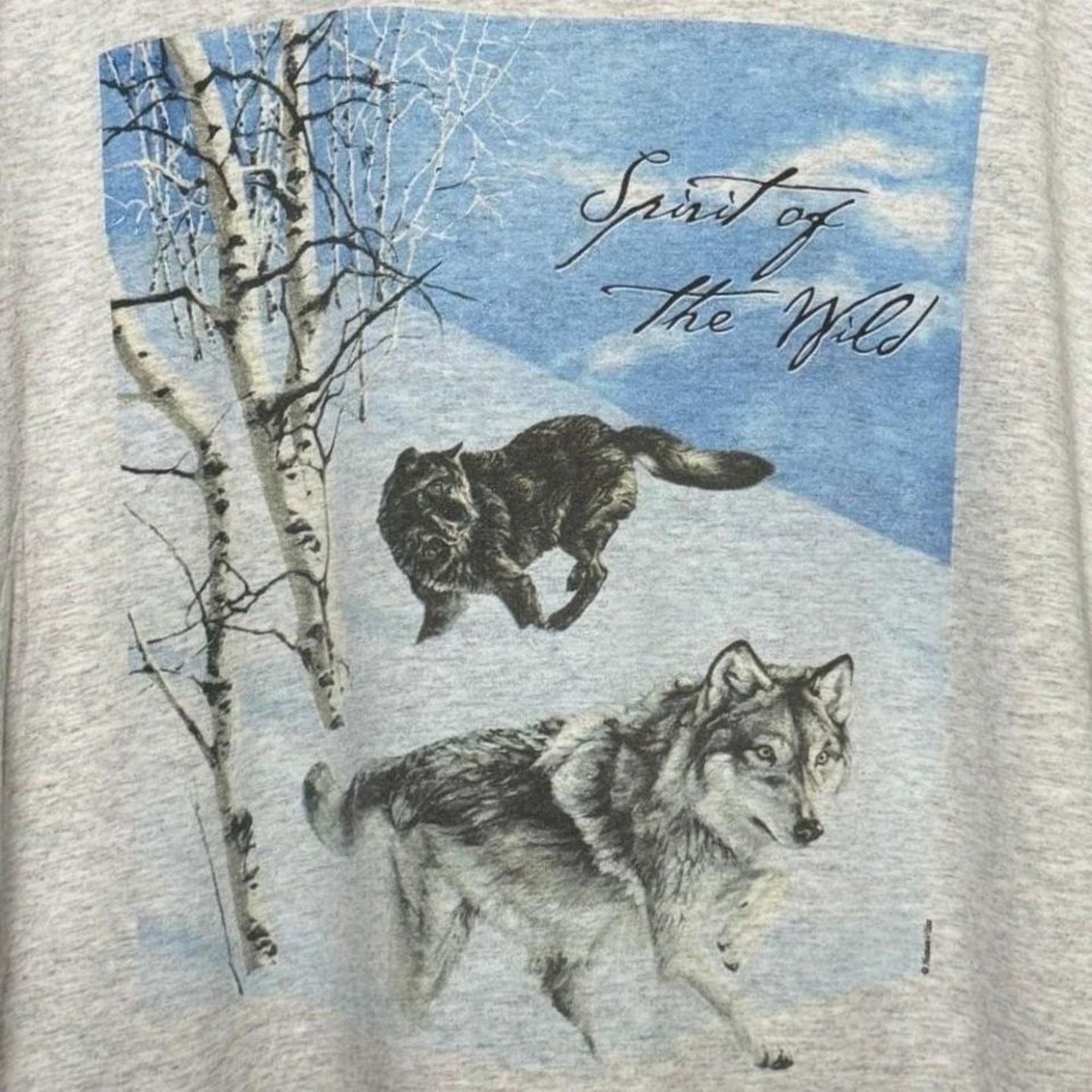 The Unbranded Brand Spirit of Wolves Tee XXL Pre-Owned Size US XXL / EU 58 / 5 - 3 Thumbnail