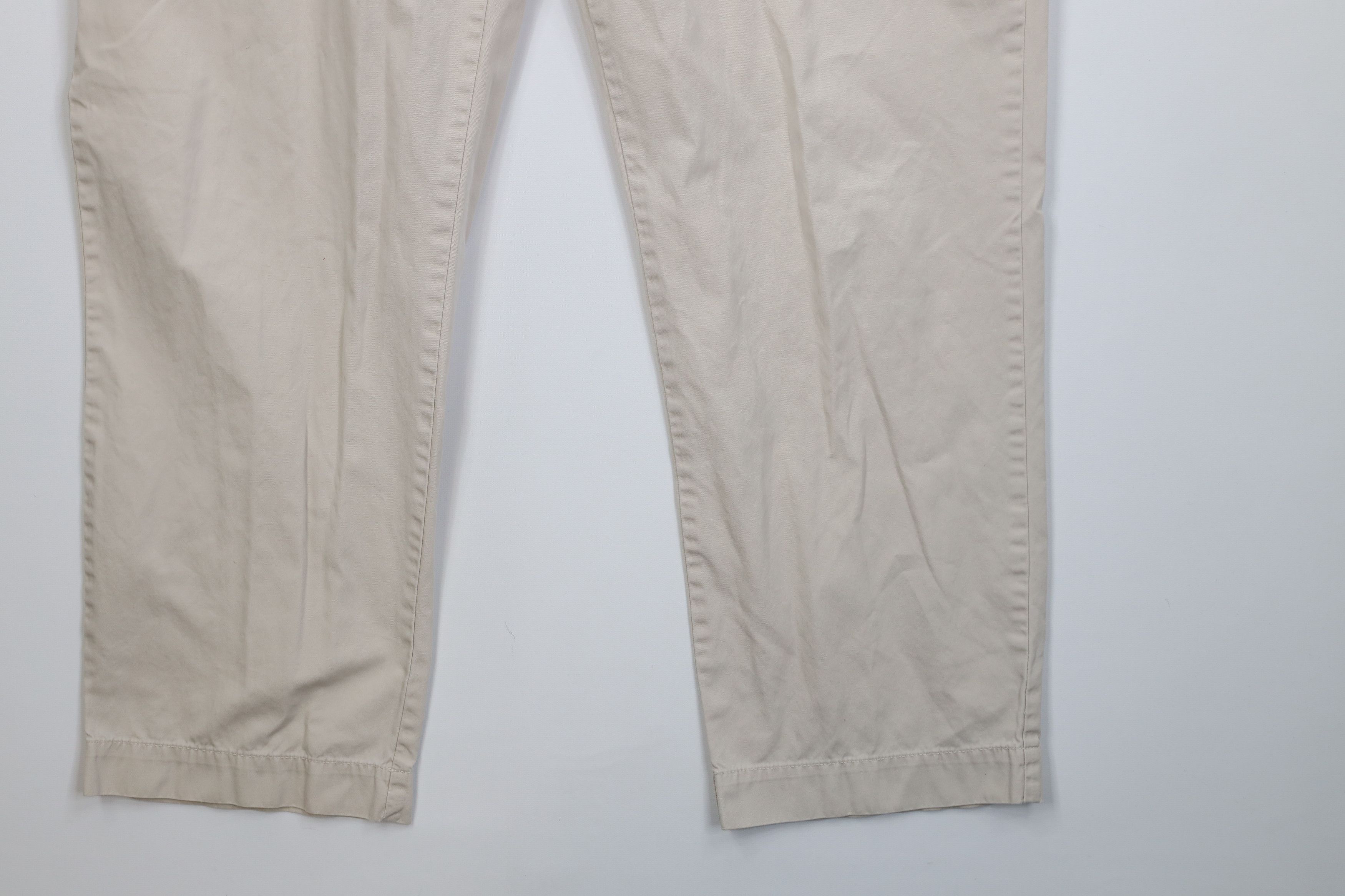 Ralph Lauren Vintage 90s Ralph Lauren Prospect Wide Leg Chino Pants Stone Size US 38 / EU 54 - 5 Thumbnail